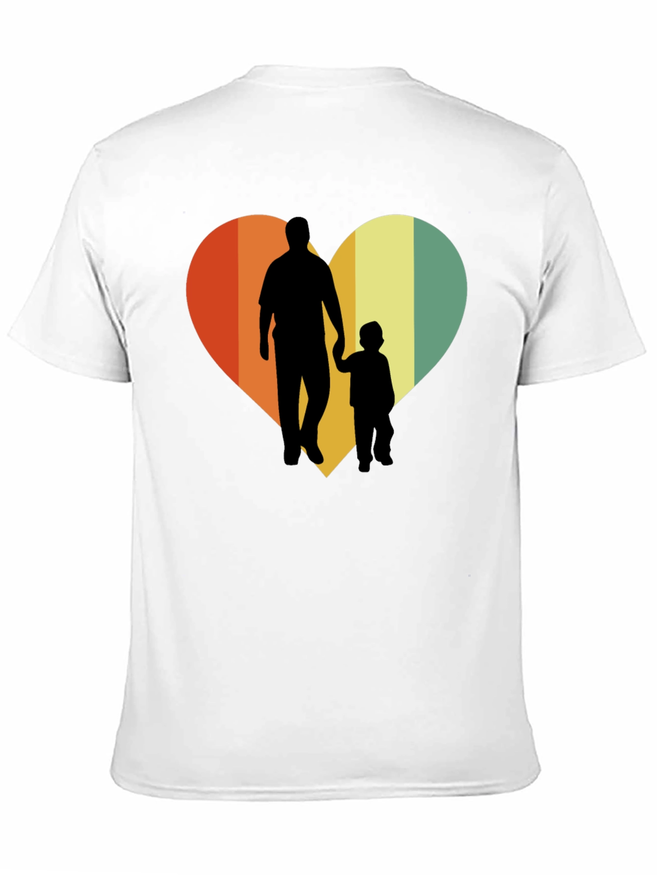 Dad & Son Heart Graphic Tee