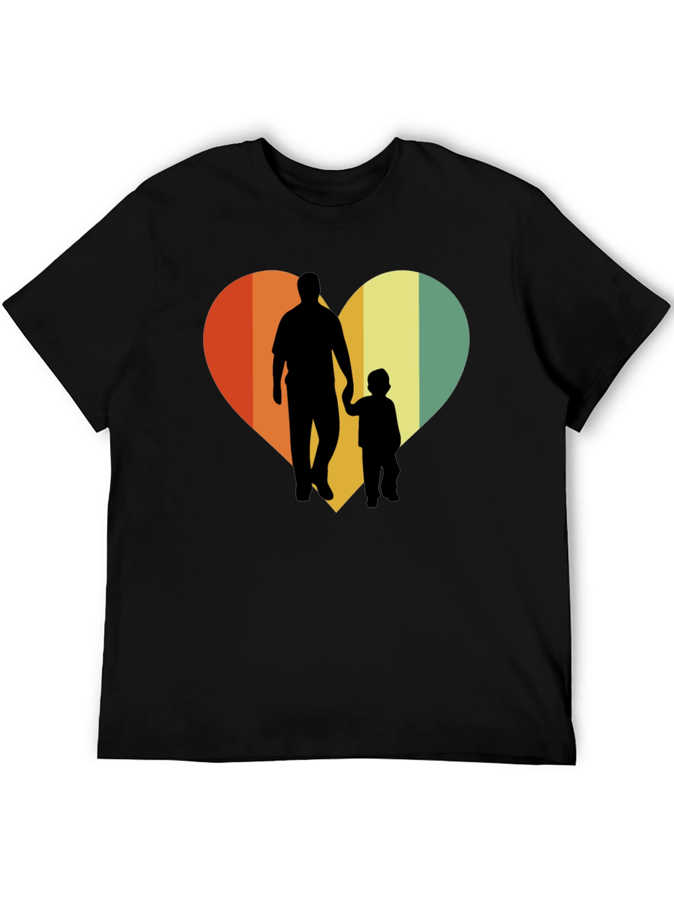Dad & Son Heart Graphic Tee