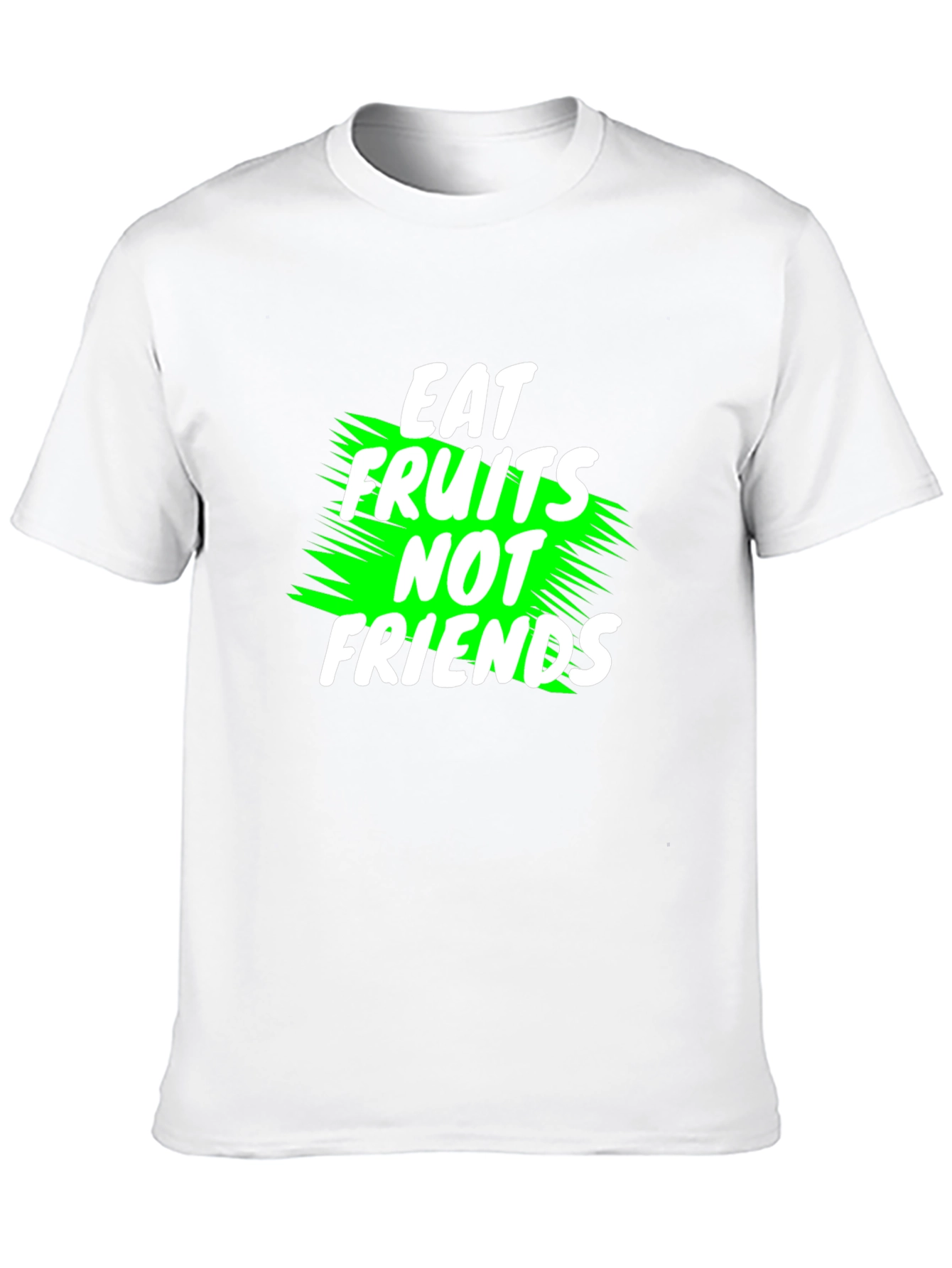 Eat Fruits Not Friends Vegan T-Shirt
