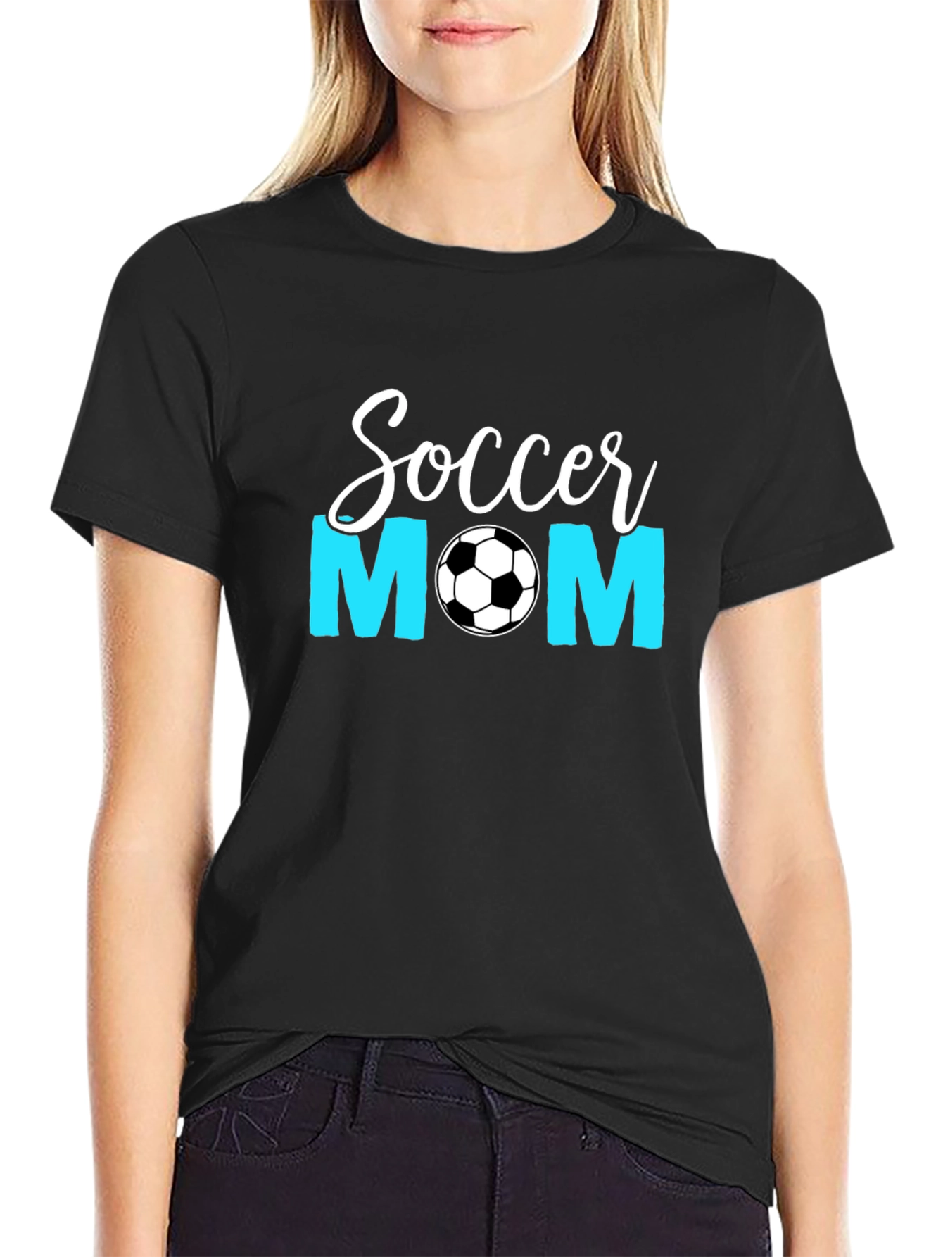 Soccer Mom T-Shirt - Sporty & Stylish!
