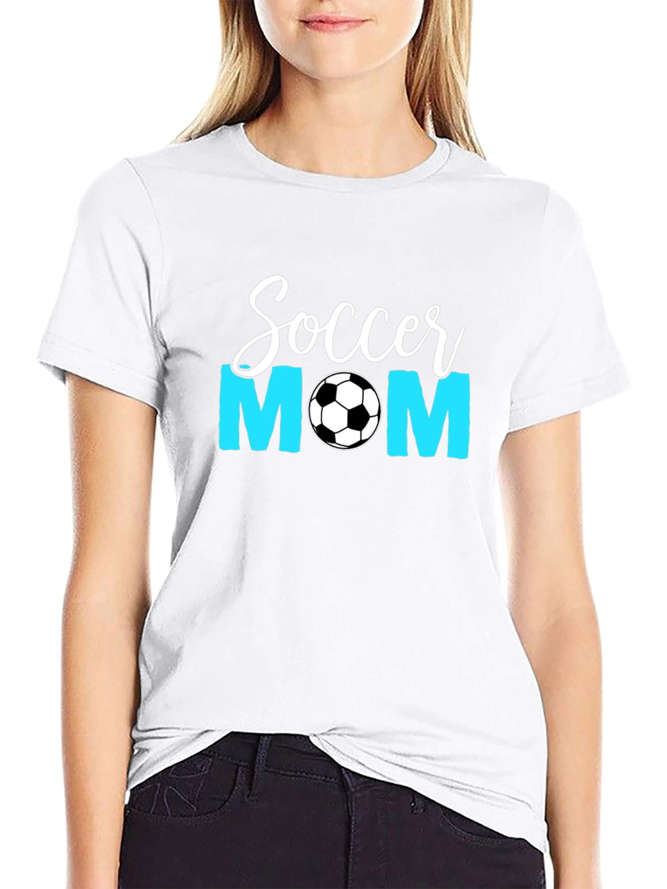 Soccer Mom T-Shirt - Sporty & Stylish!