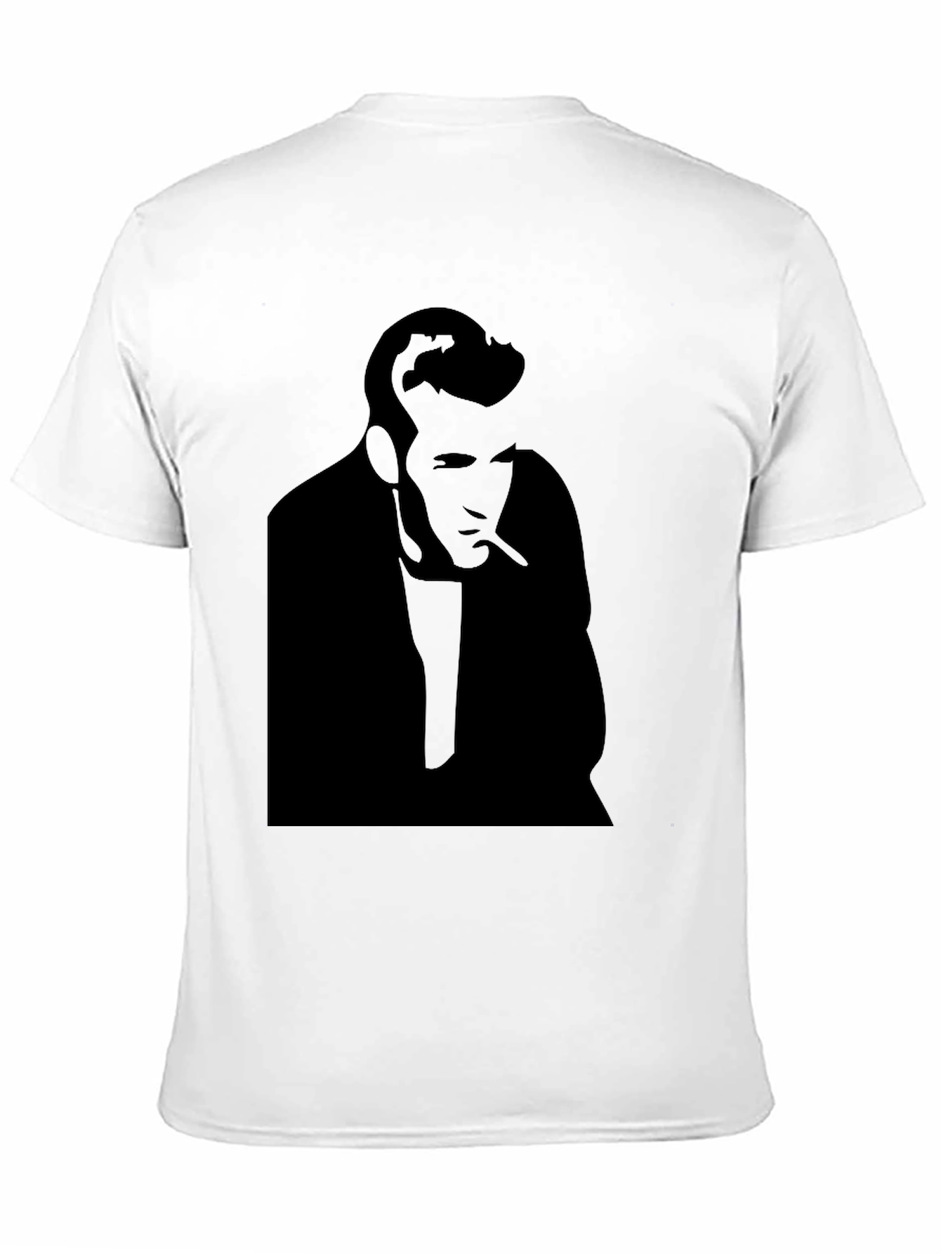 James Dean Inspired Graphic T-Shirt - Black