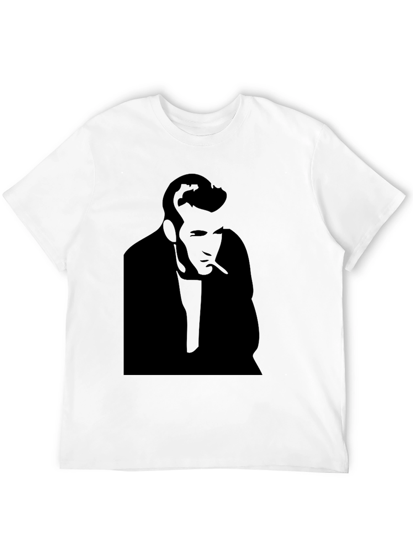 James Dean Inspired Graphic T-Shirt - Black