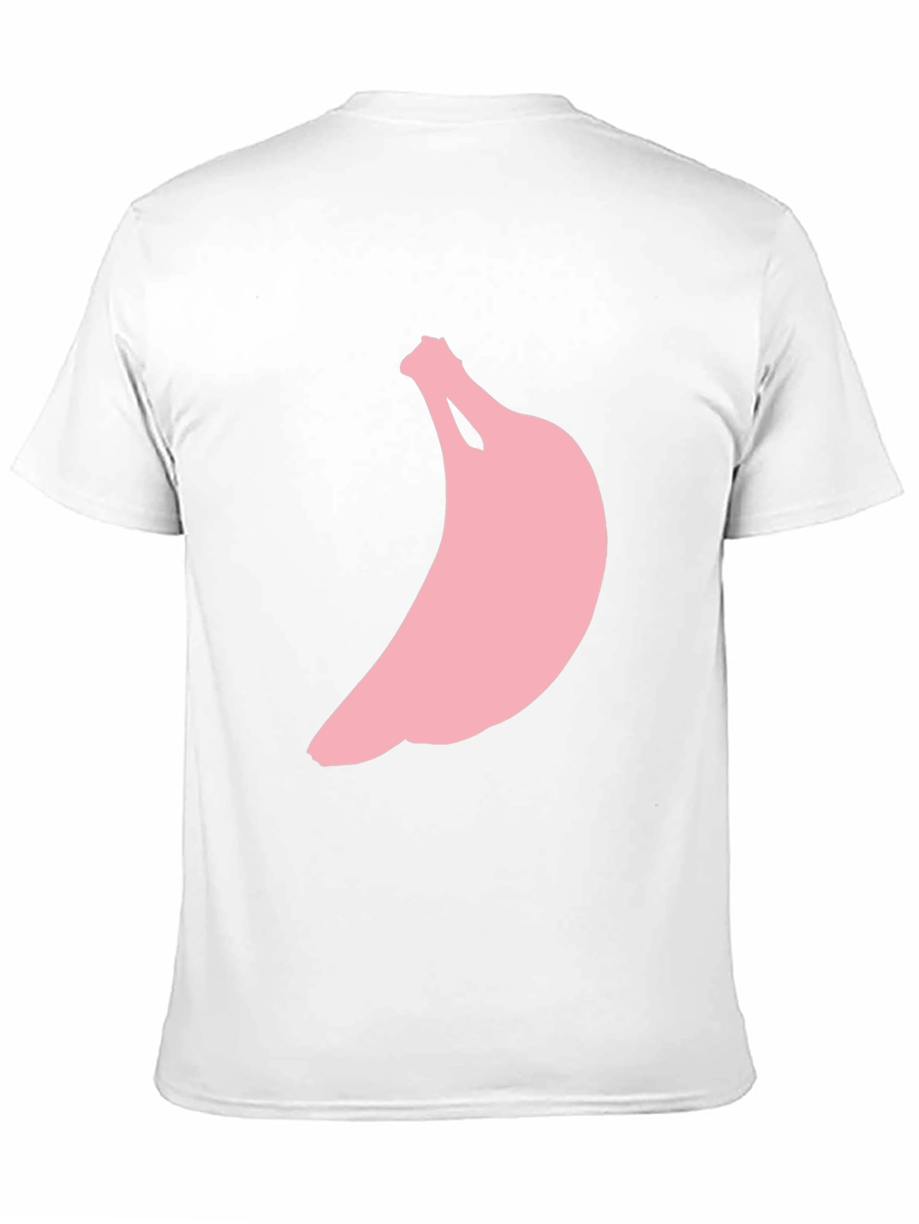 Pink Banana Graphic Black Tee