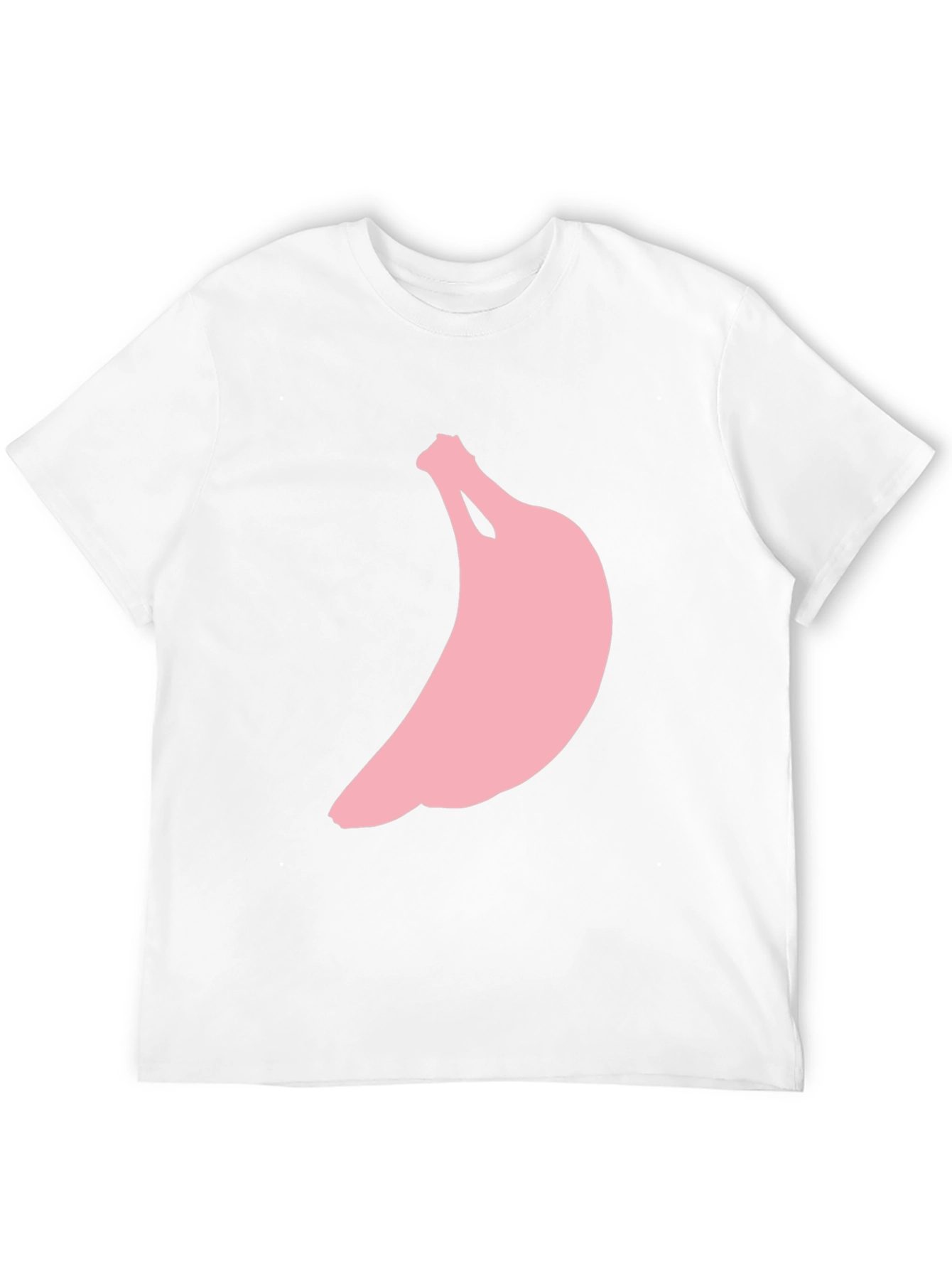 Pink Banana Graphic Black Tee