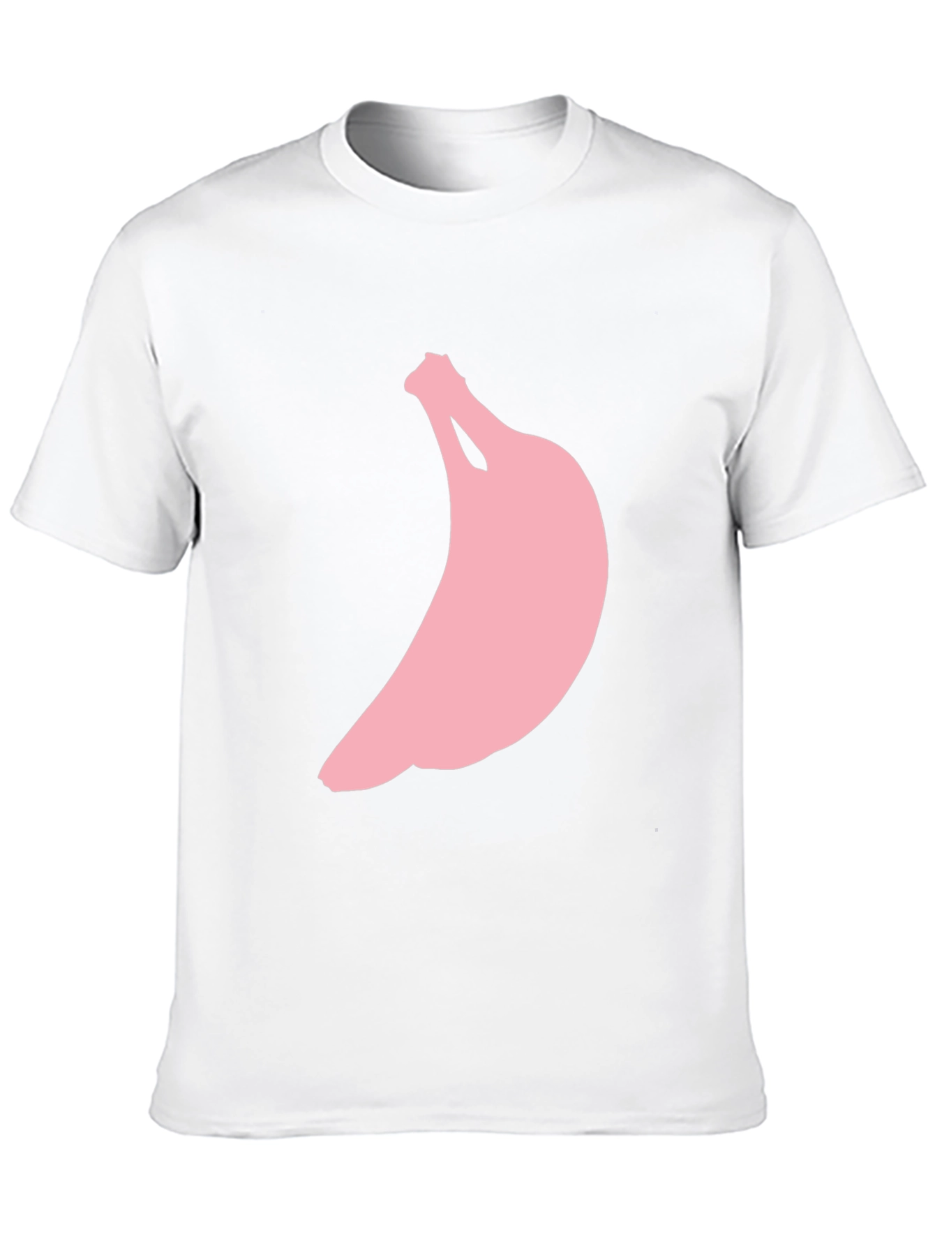 Pink Banana Graphic Black Tee