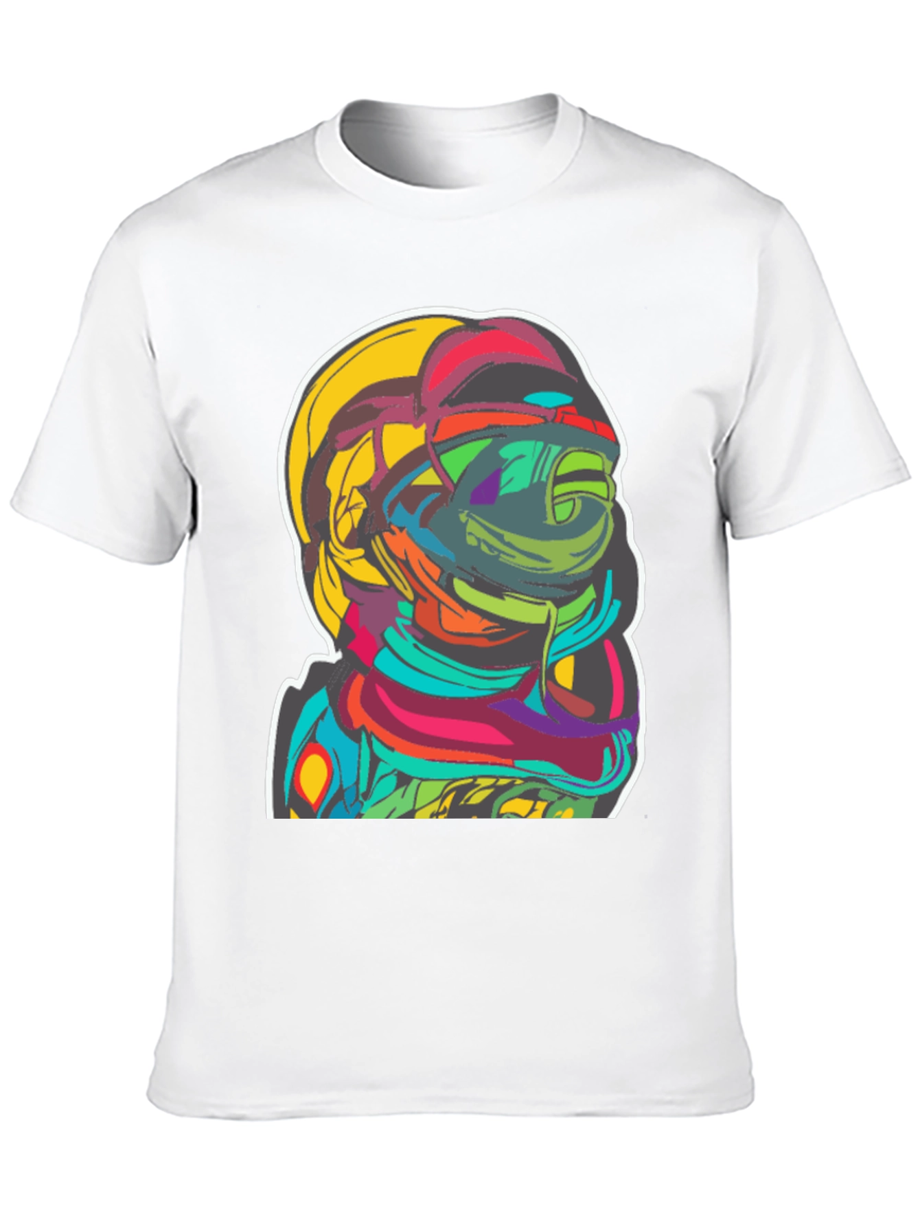 Abstract Graphic T-Shirt