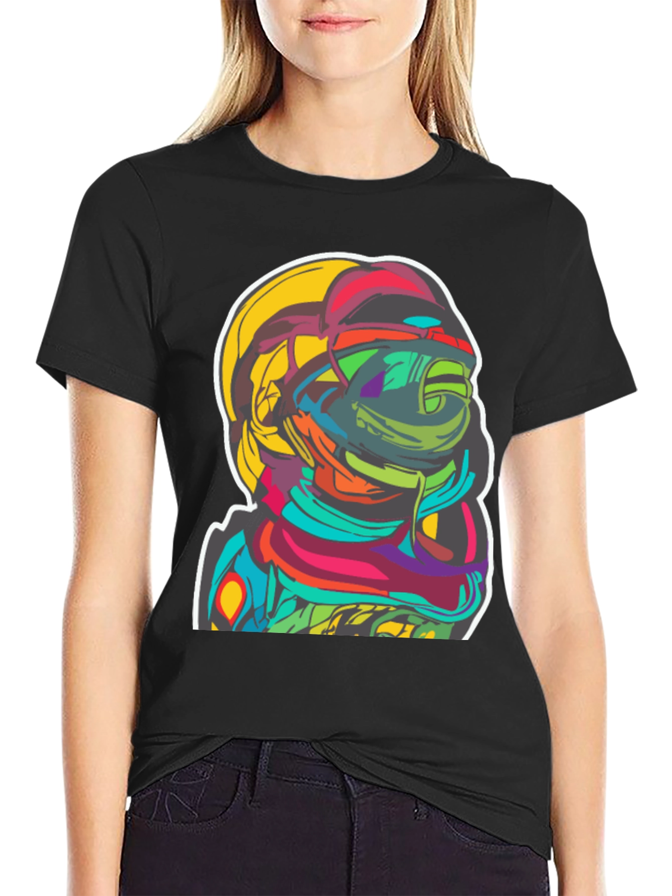 Abstract Graphic T-Shirt