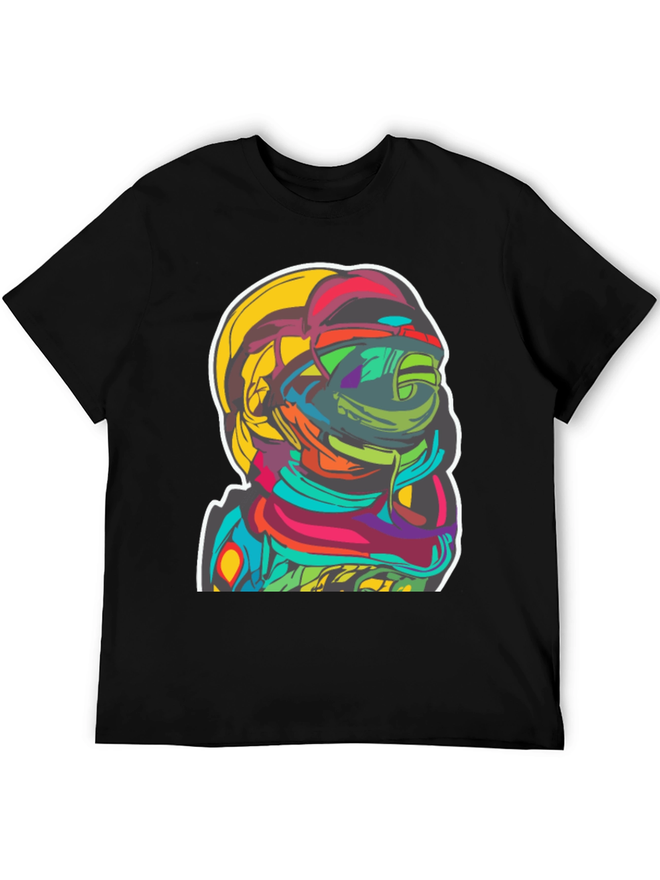 Abstract Graphic T-Shirt