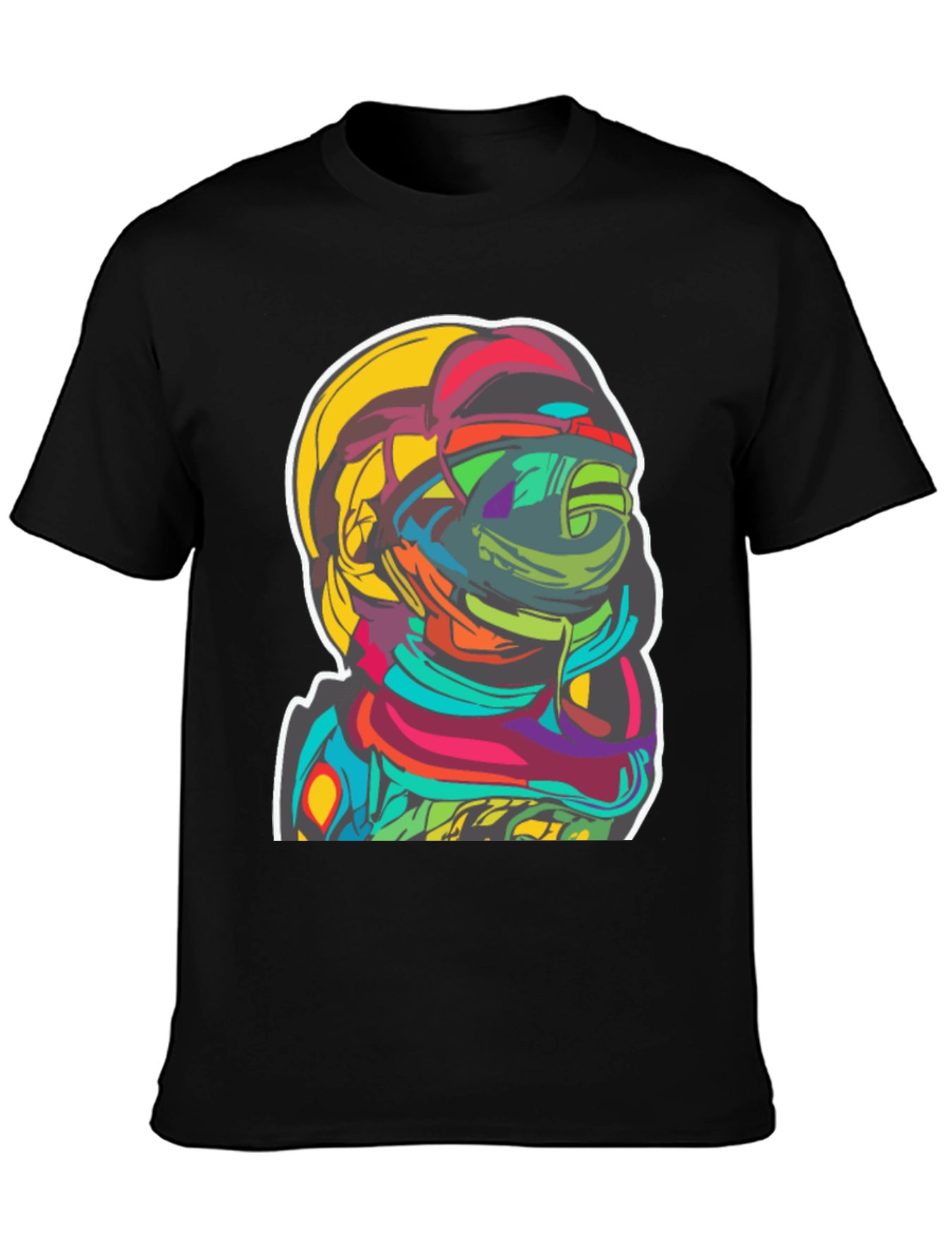 Abstract Graphic T-Shirt