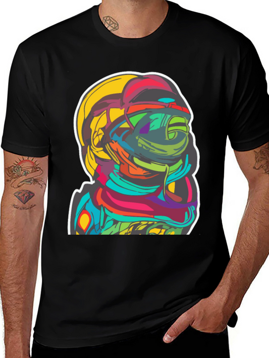 Abstract Graphic T-Shirt