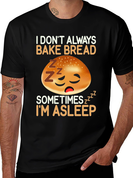 Funny Sleeping Bread Baker T-Shirt