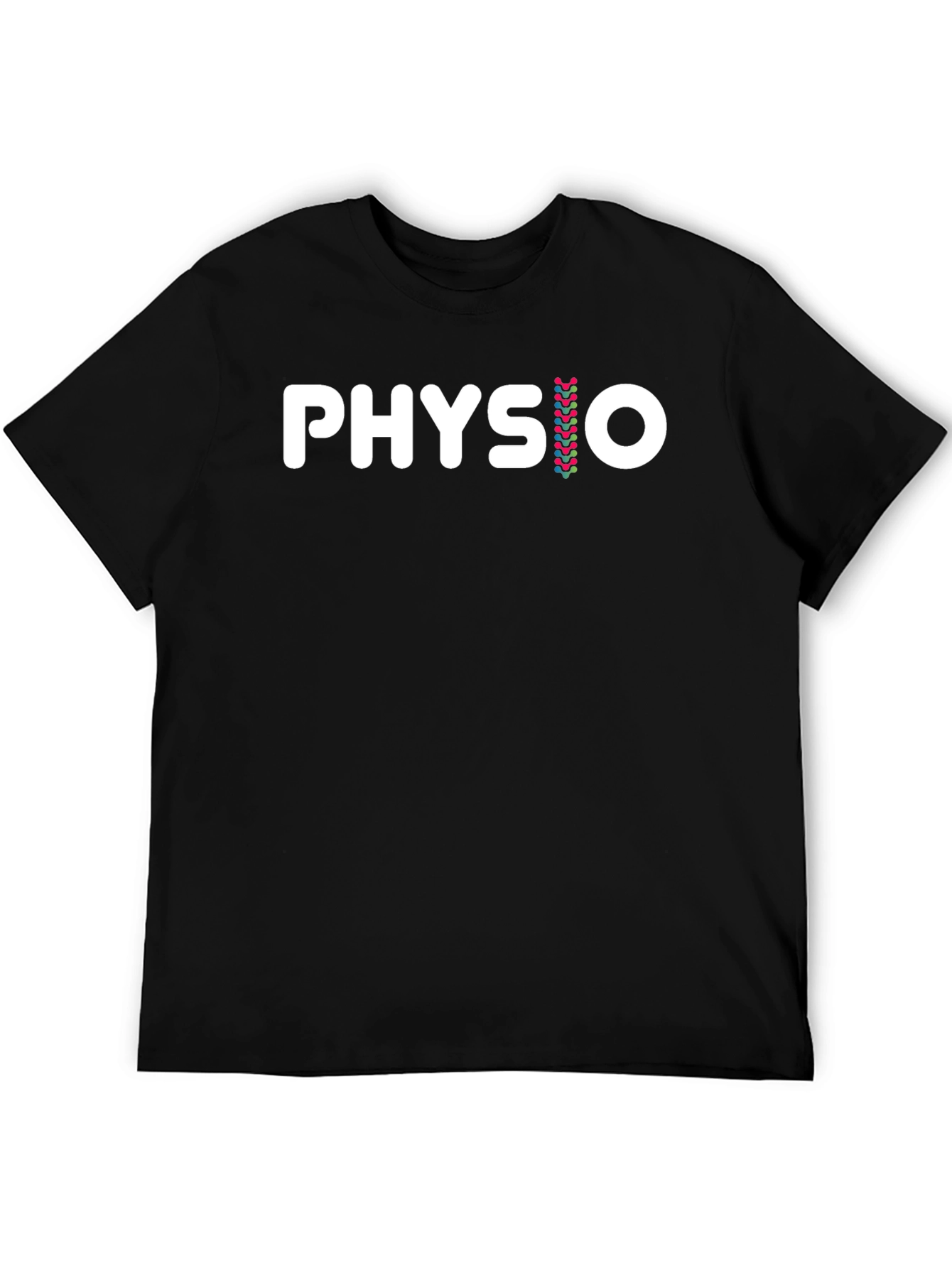 Physio Graphic T-Shirt - Black Cotton Tee