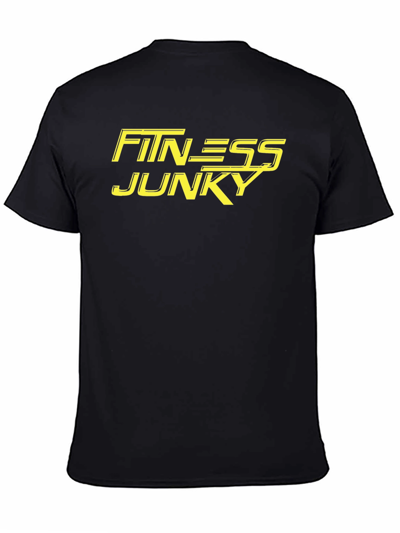 Fitness Junky Black T-Shirt