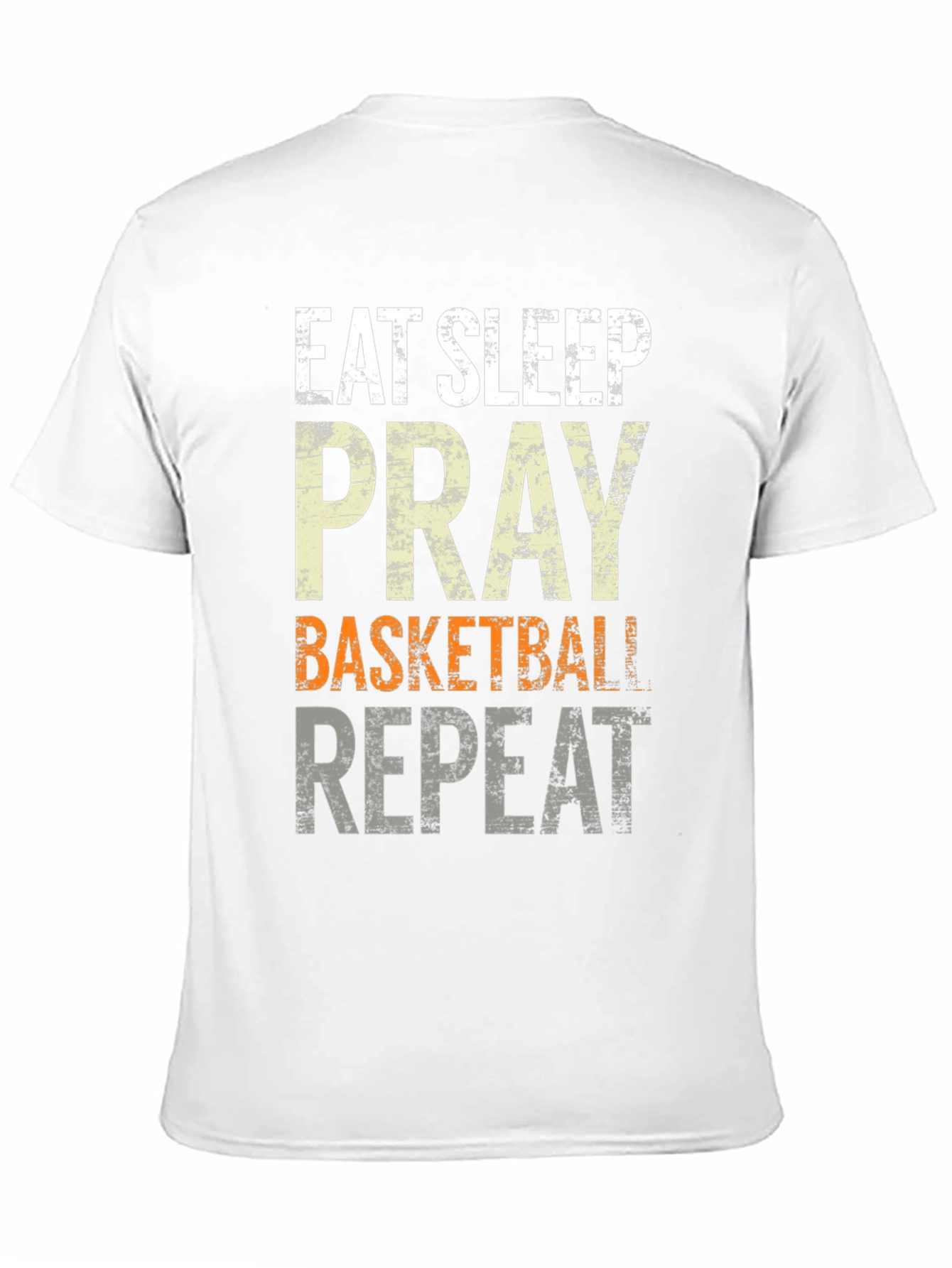 Eat Sleep Pray Basketball Repeat Graphic Tee