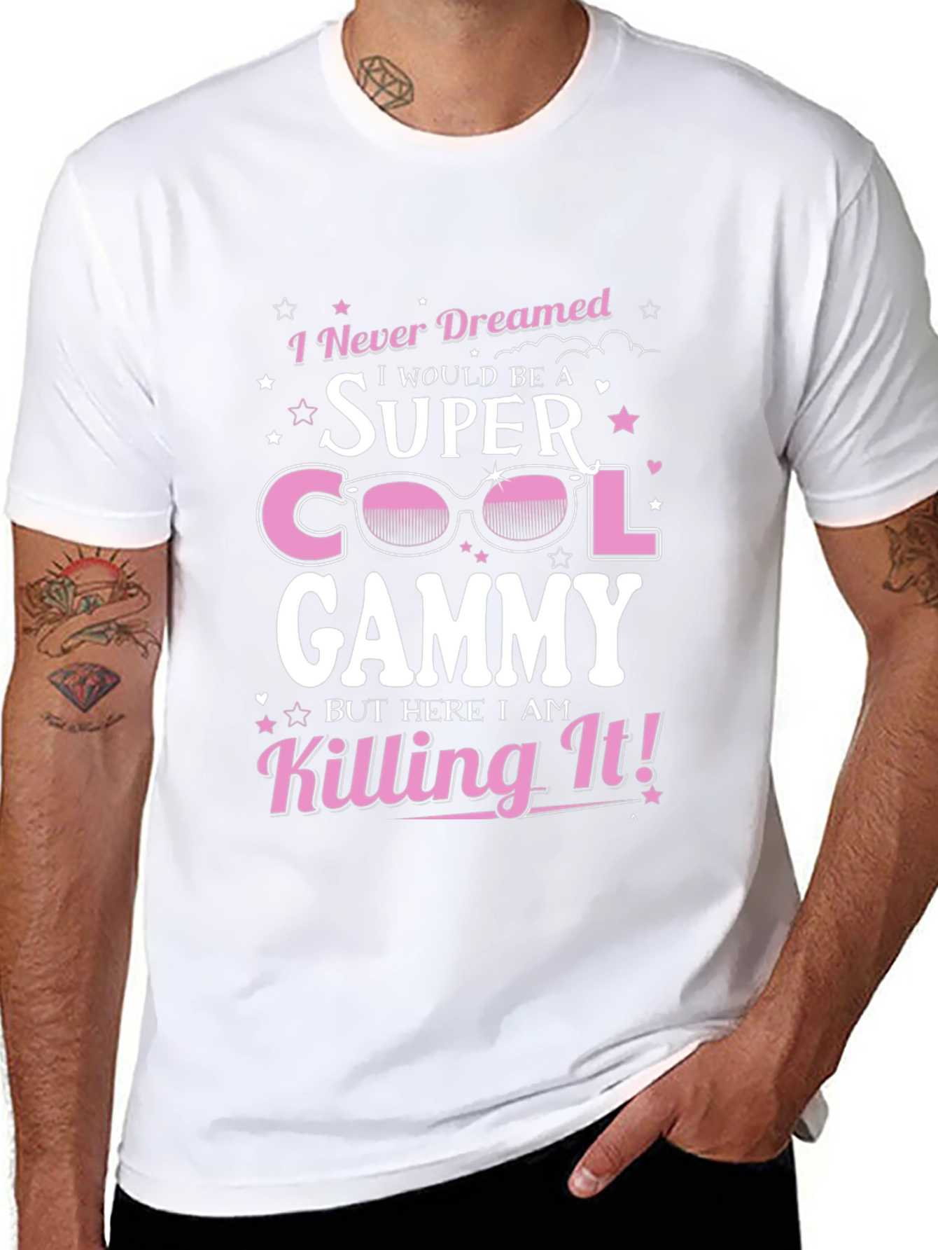 Super Cool Gammy T-Shirt - Novelty Graphic Tee