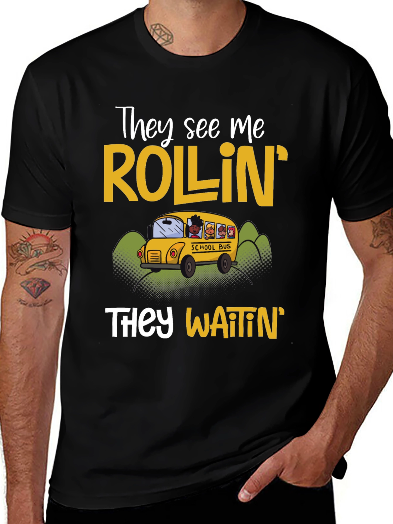 They See Me Rollin Graphic Tee