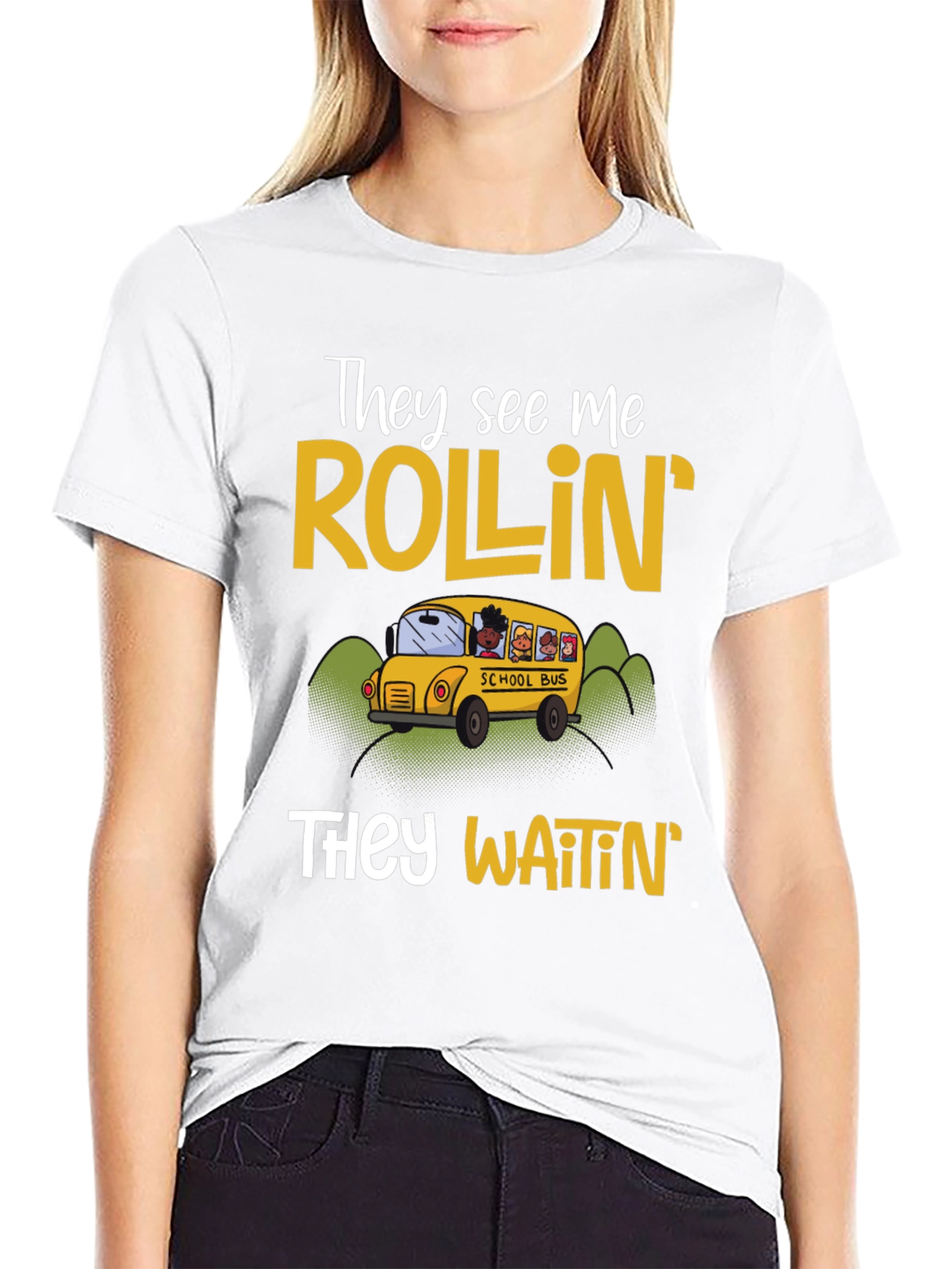 They See Me Rollin Graphic Tee