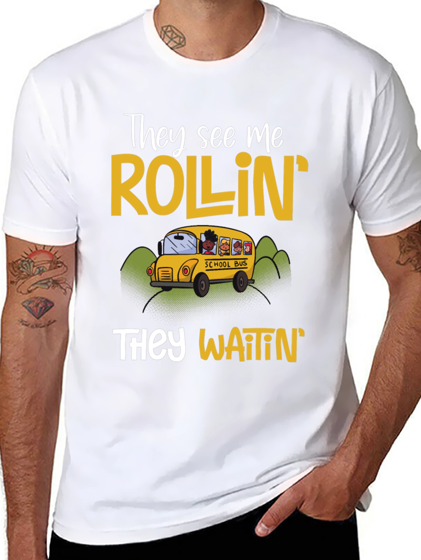They See Me Rollin Graphic Tee