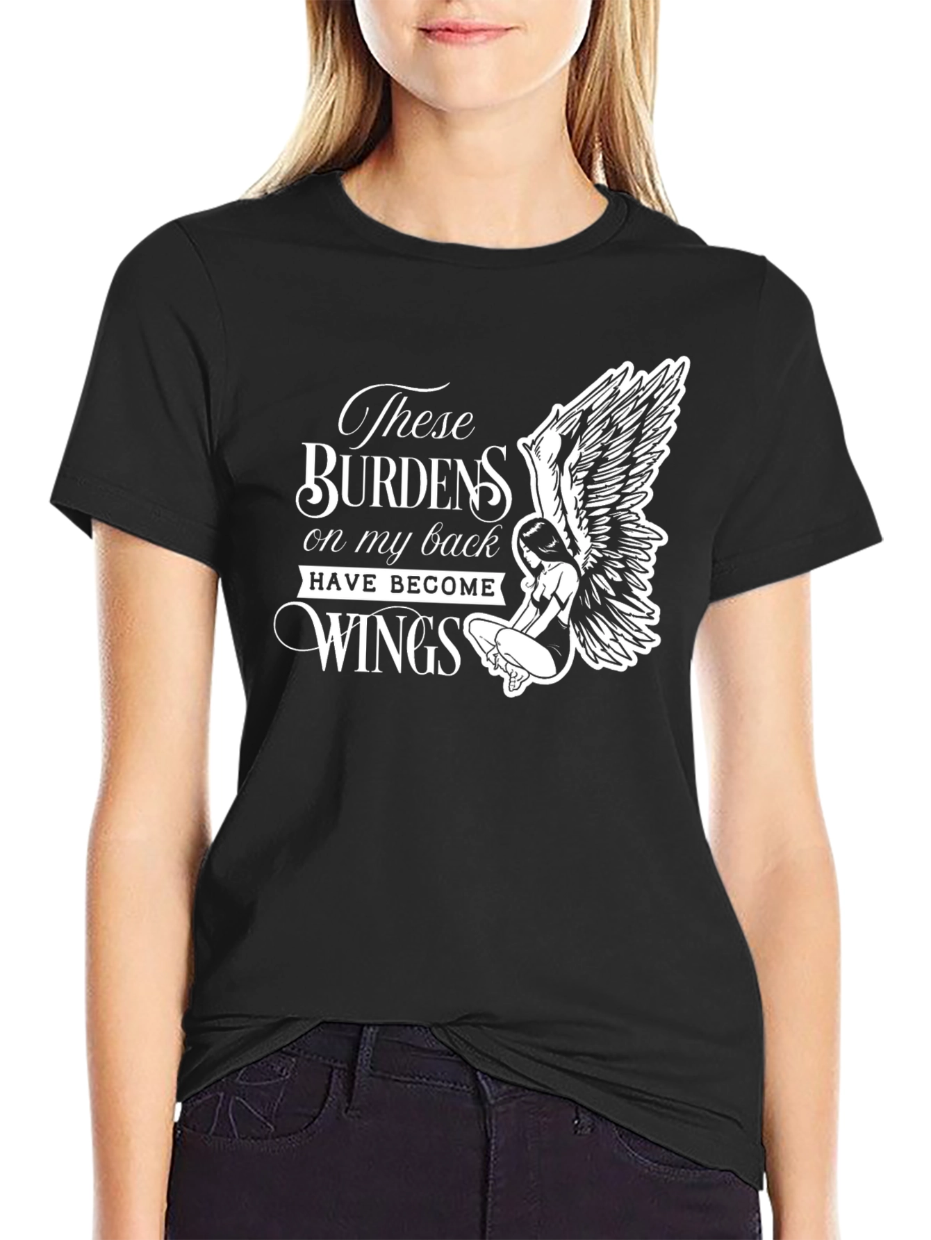 These Burdens Wings Graphic Tee - Comfort Fit