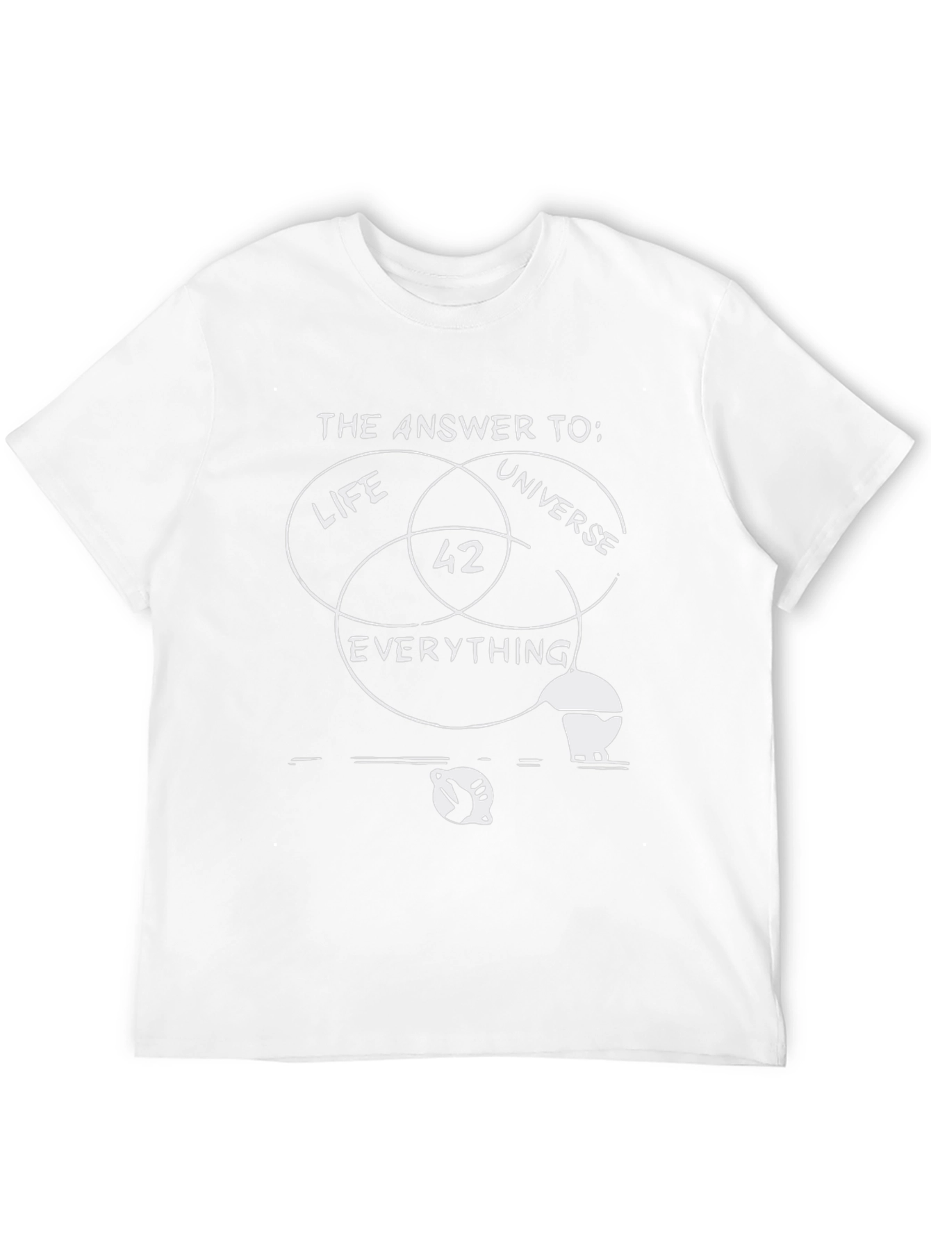 The Answer to Life 42 Mens T-Shirt
