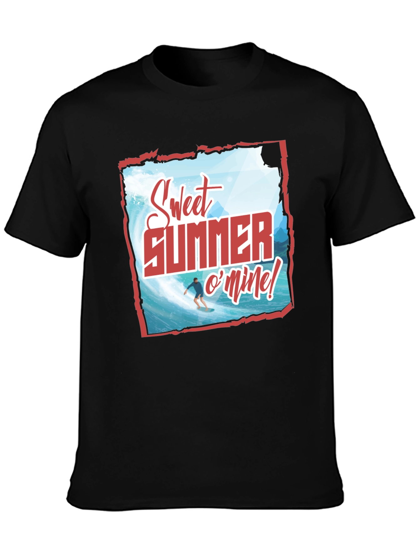 Sweet Summer T-Shirt - Surfing Design