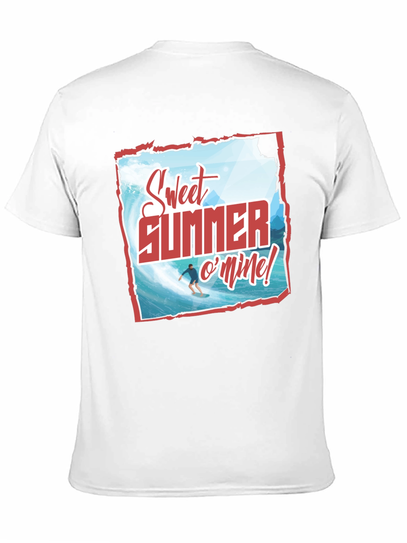 Sweet Summer T-Shirt - Surfing Design
