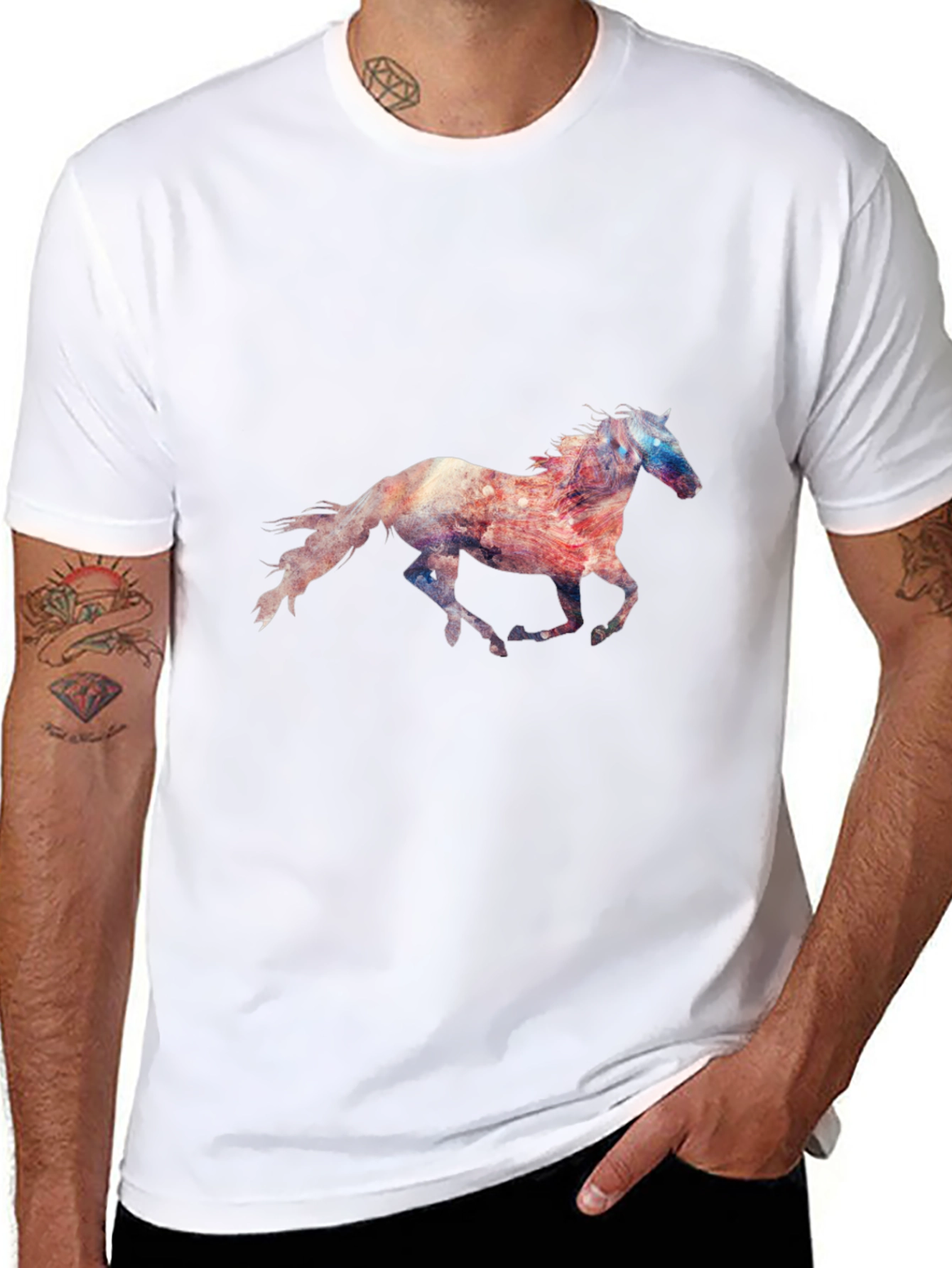 Cosmic Horse Graphic Tee