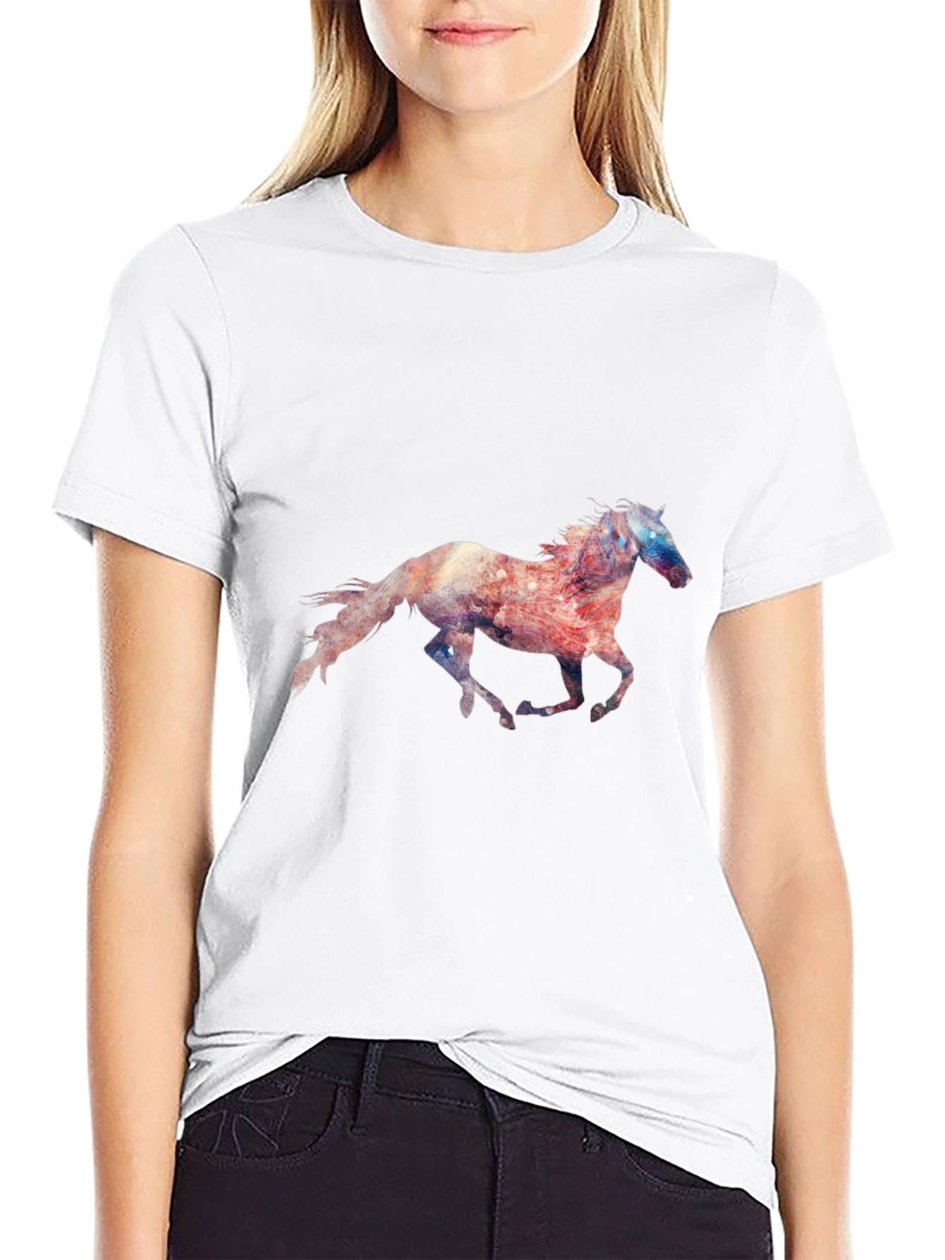 Cosmic Horse Graphic Tee