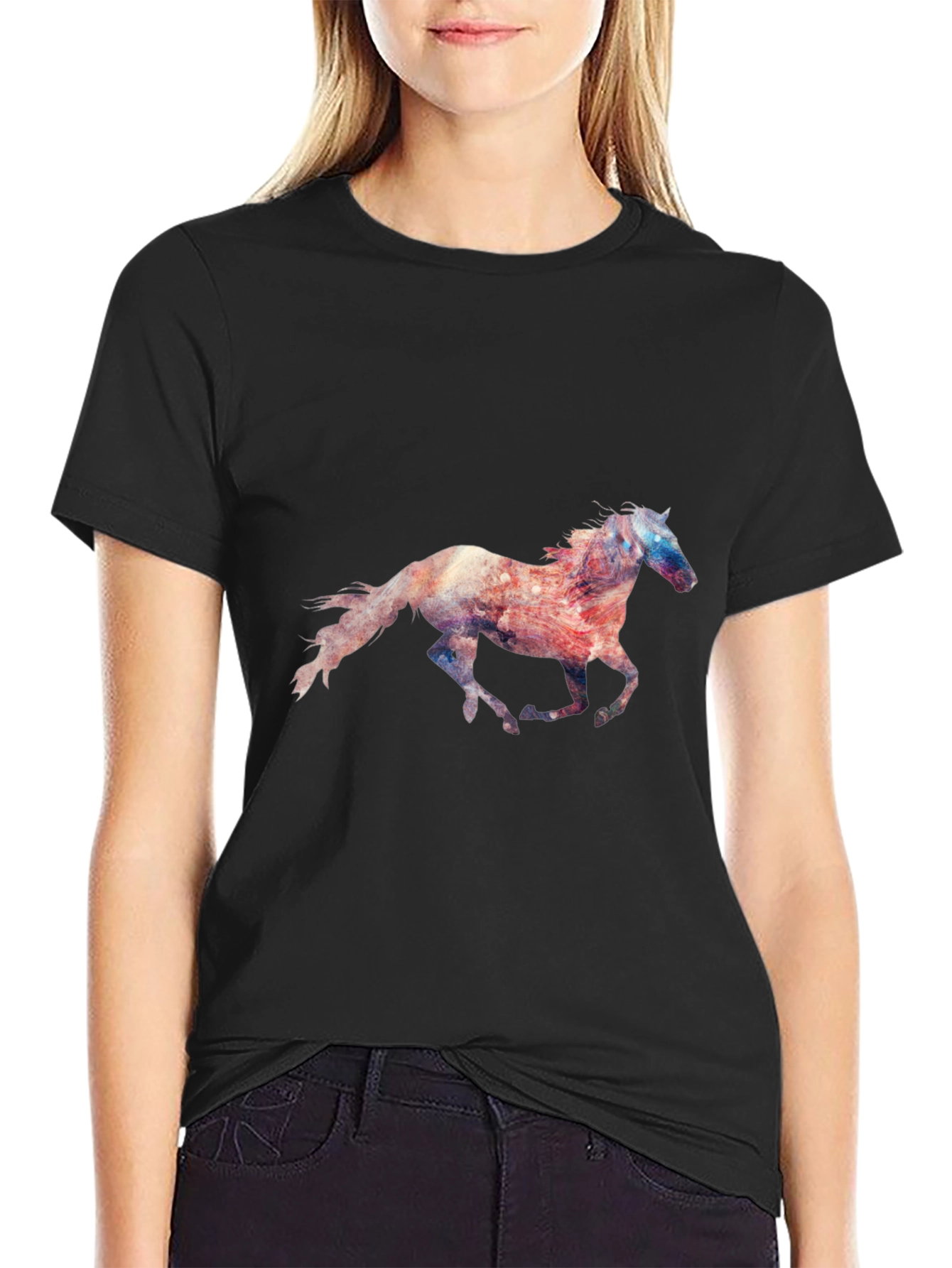 Cosmic Horse Graphic Tee
