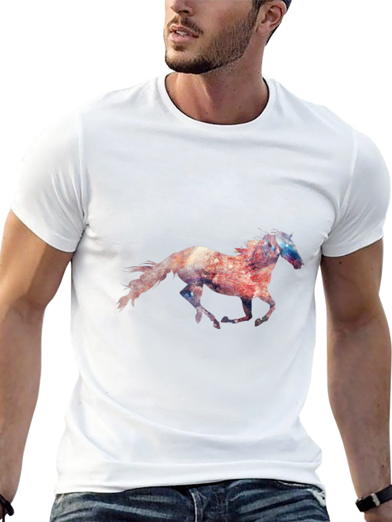Cosmic Horse Graphic Tee