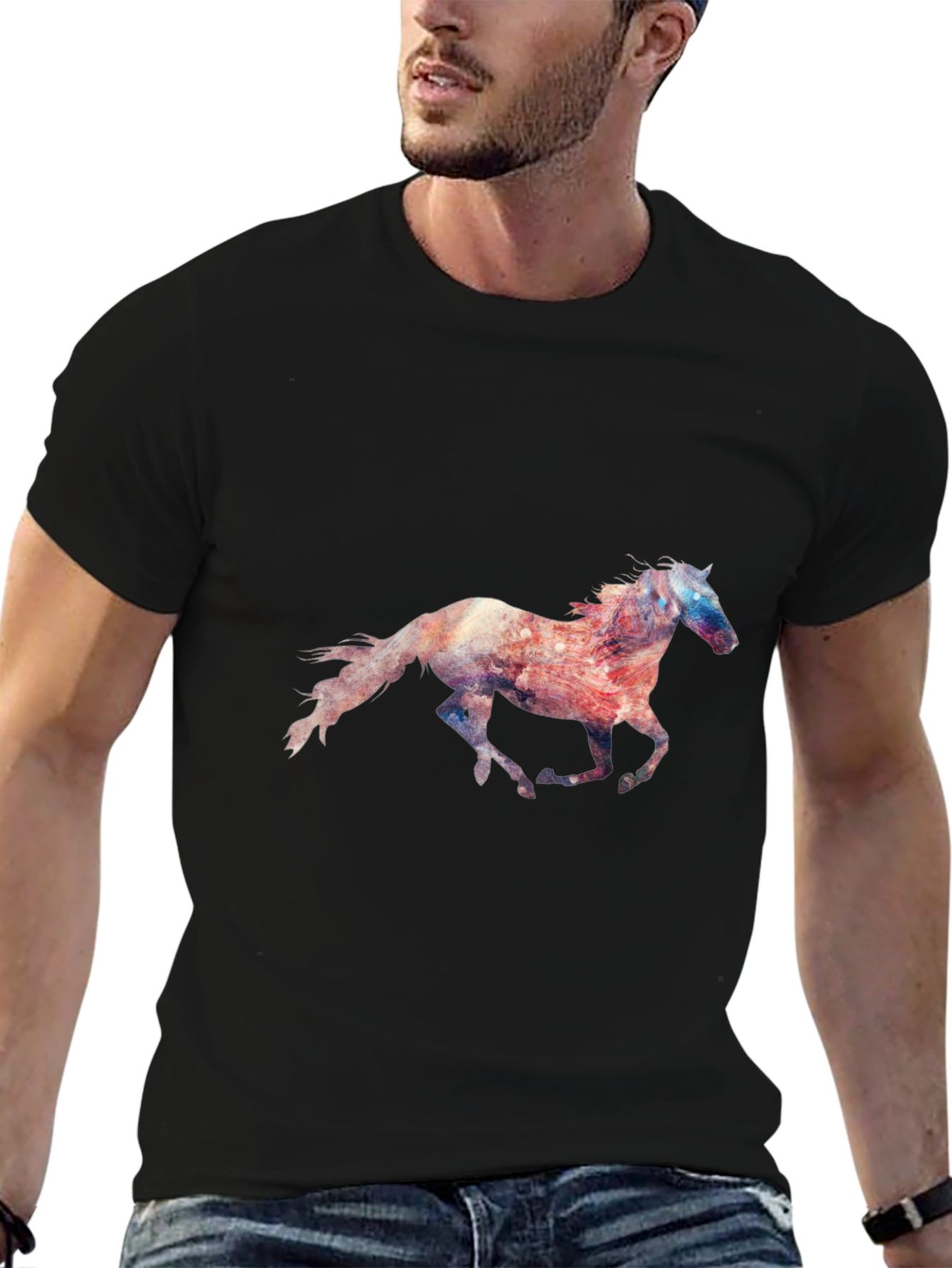 Cosmic Horse Graphic Tee