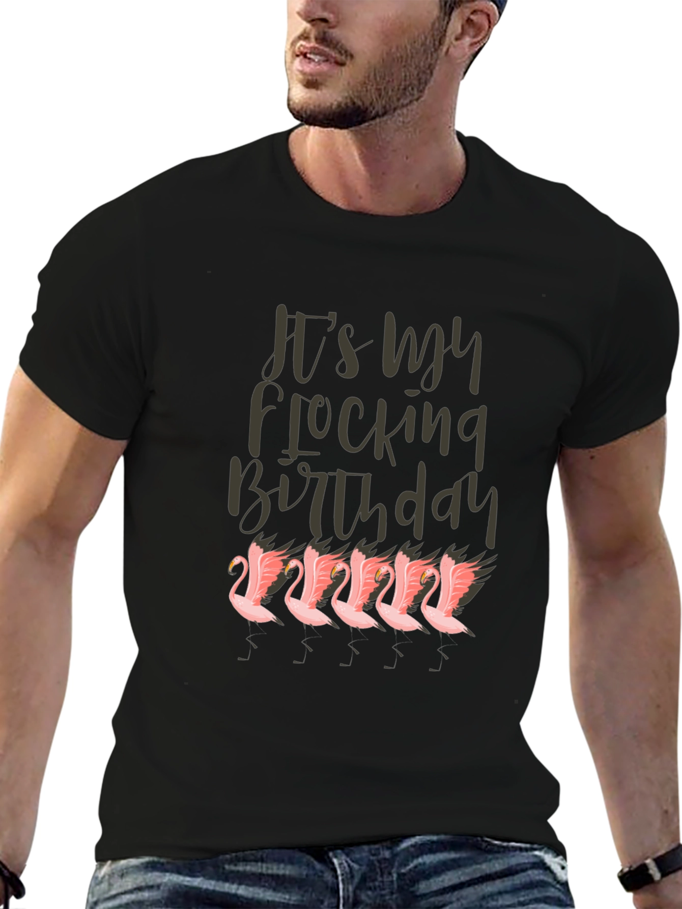 Its My Flocking Birthday Flamingo T-Shirt