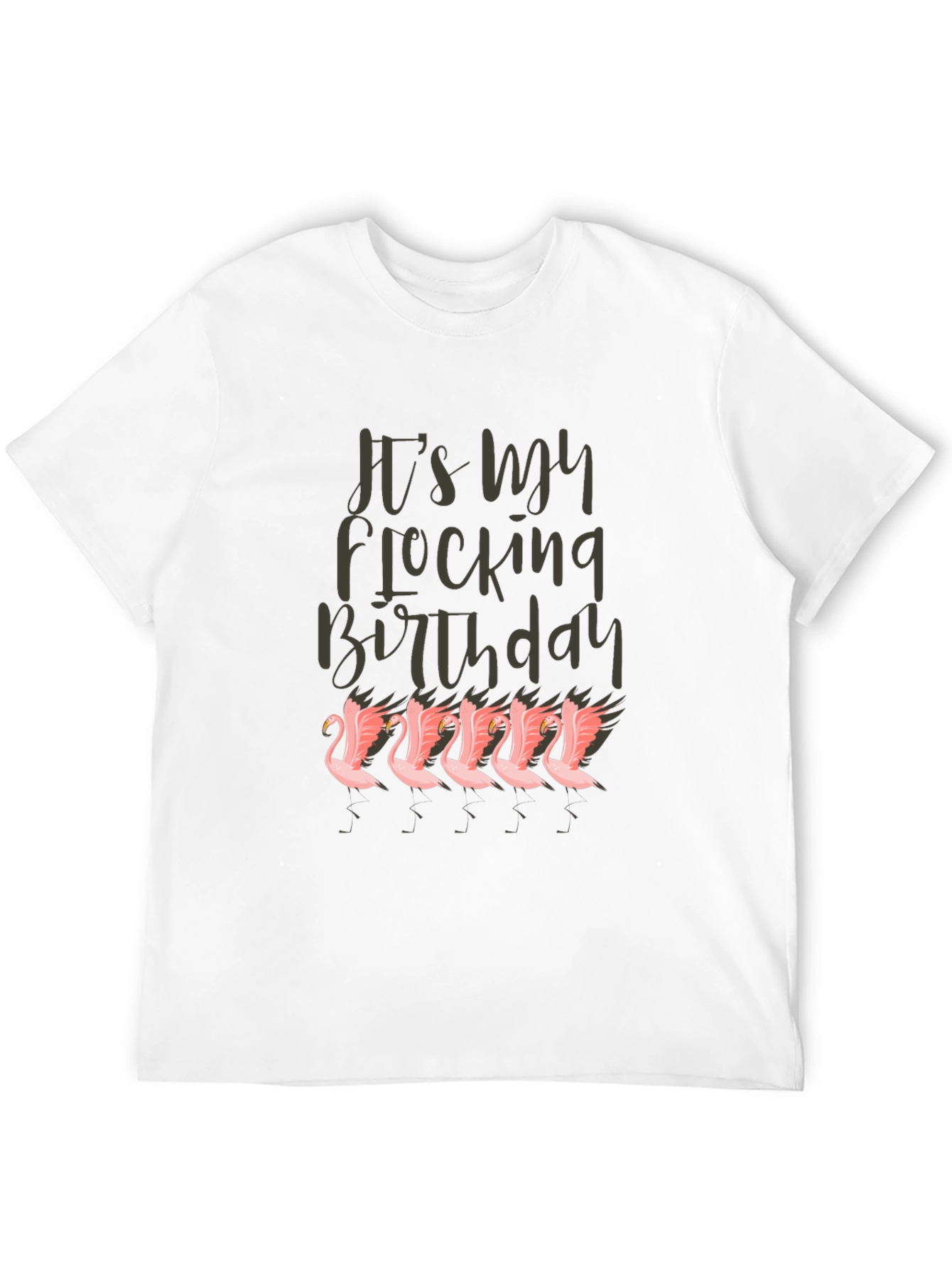 Its My Flocking Birthday Flamingo T-Shirt