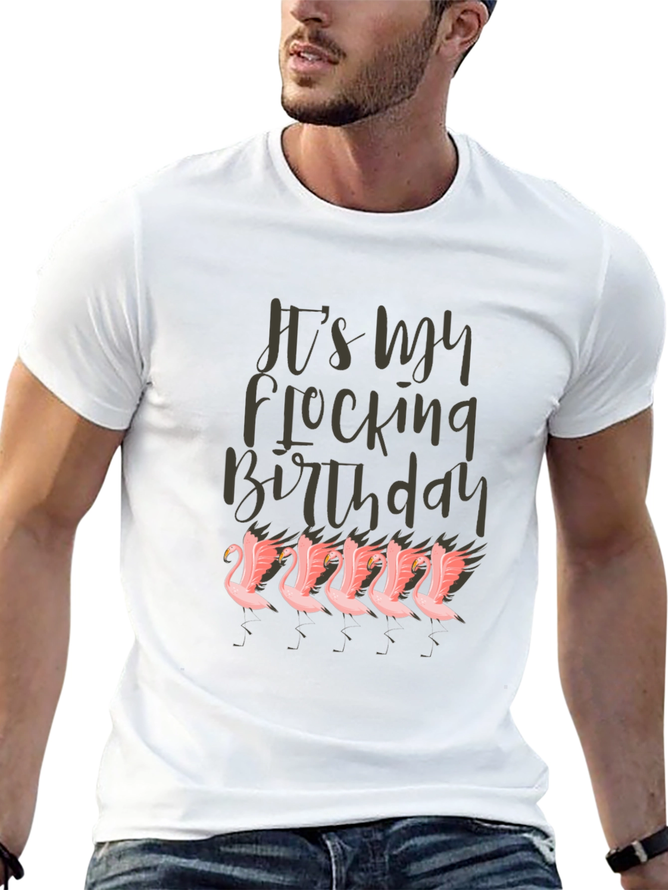 Its My Flocking Birthday Flamingo T-Shirt