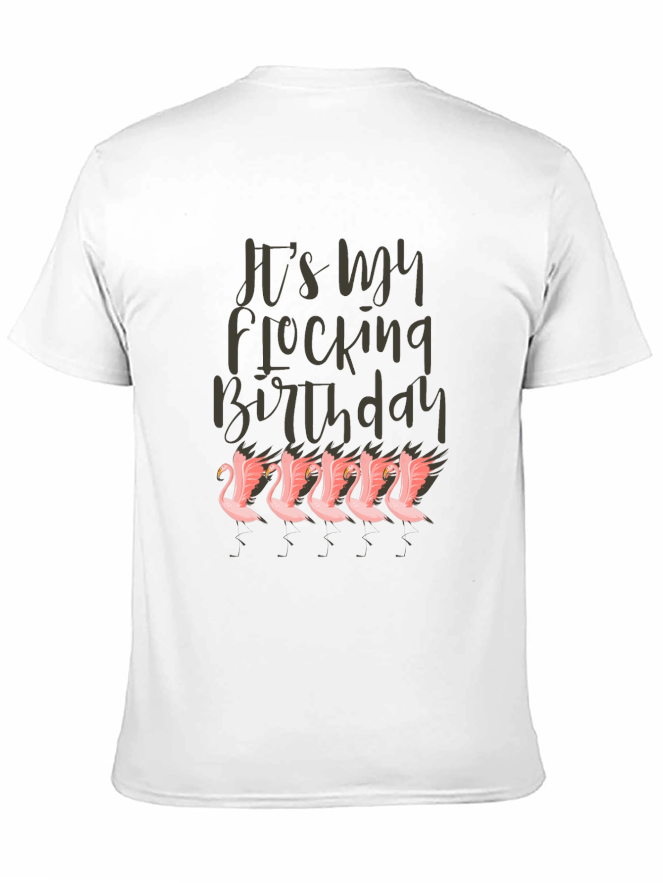 Its My Flocking Birthday Flamingo T-Shirt