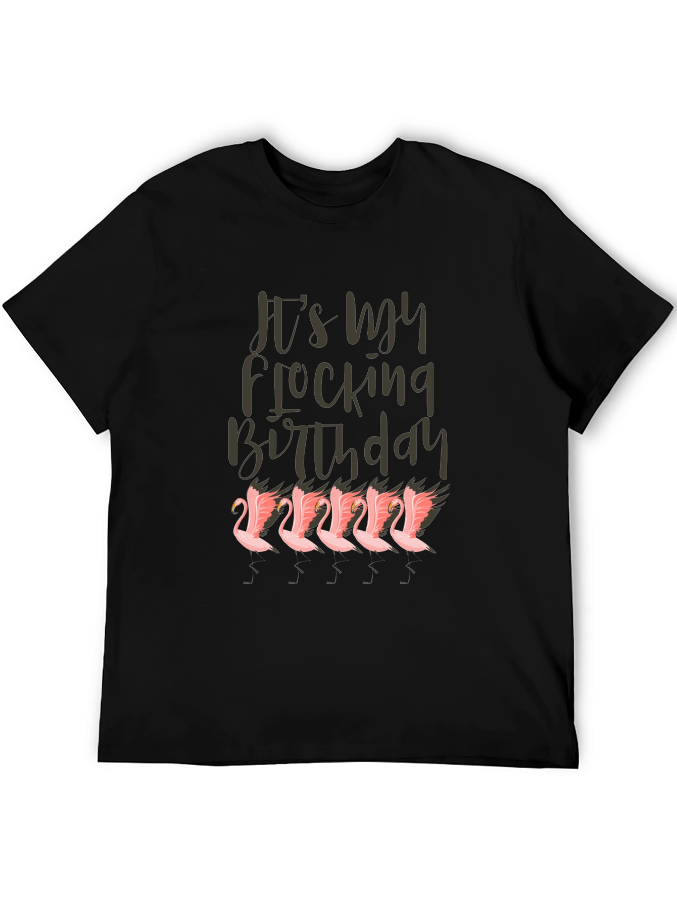 Its My Flocking Birthday Flamingo T-Shirt