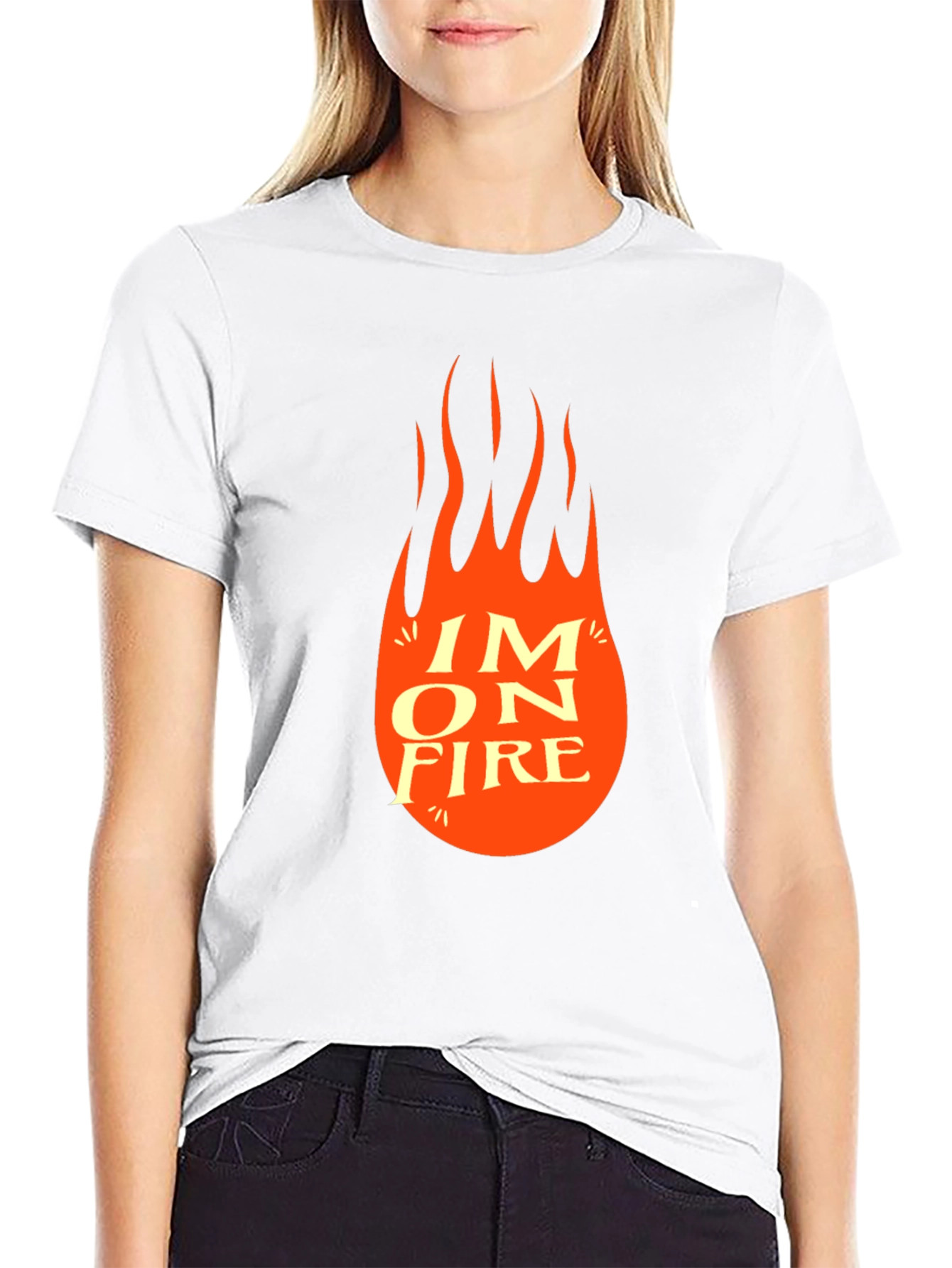 Im on Fire Graphic Tee