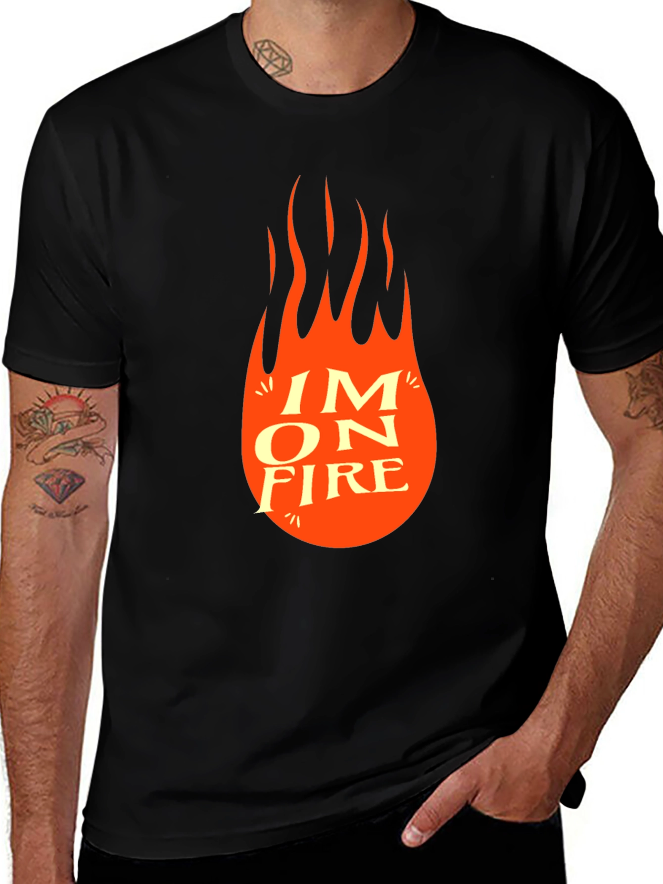 Im on Fire Graphic Tee