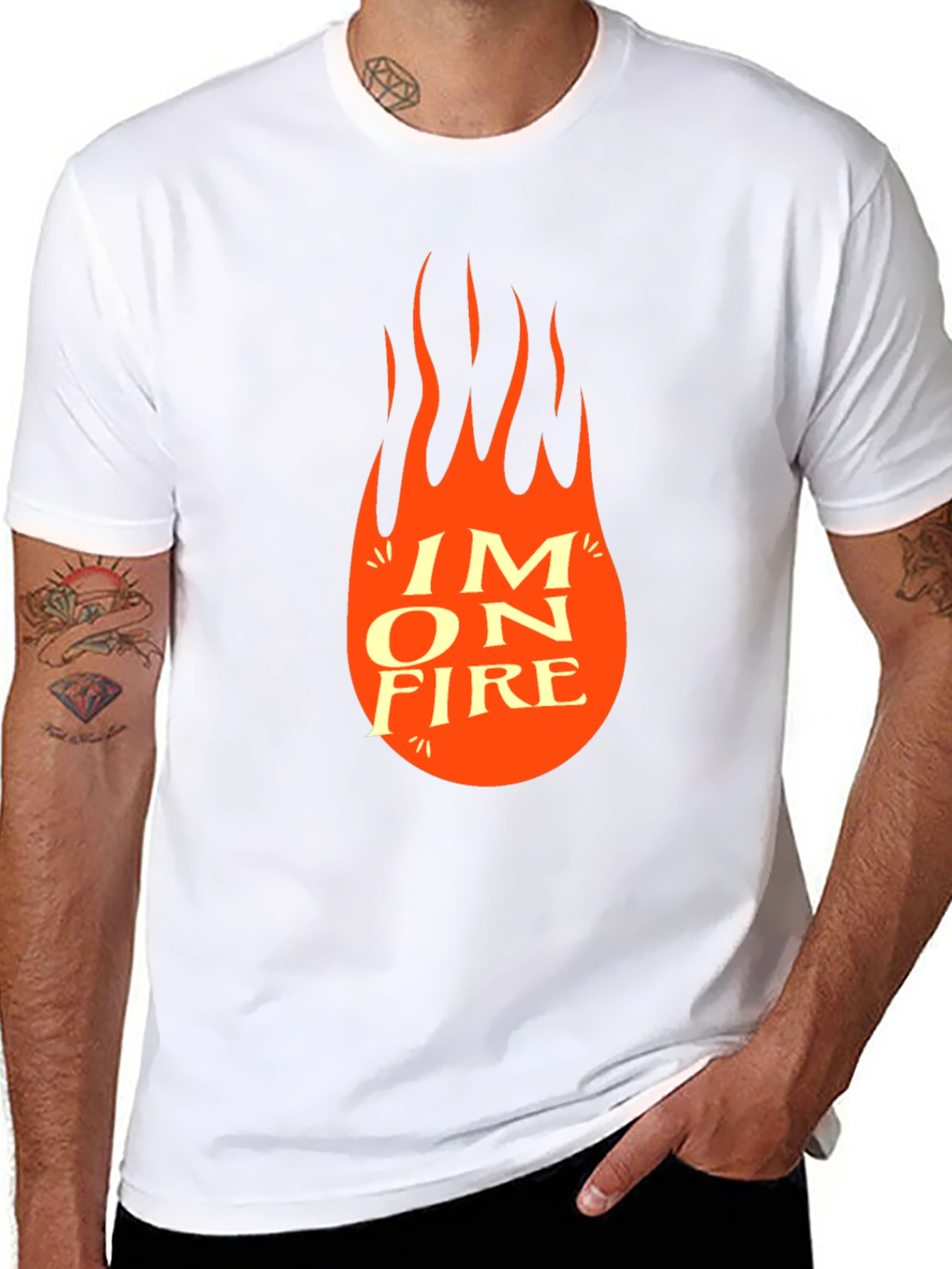 Im on Fire Graphic Tee