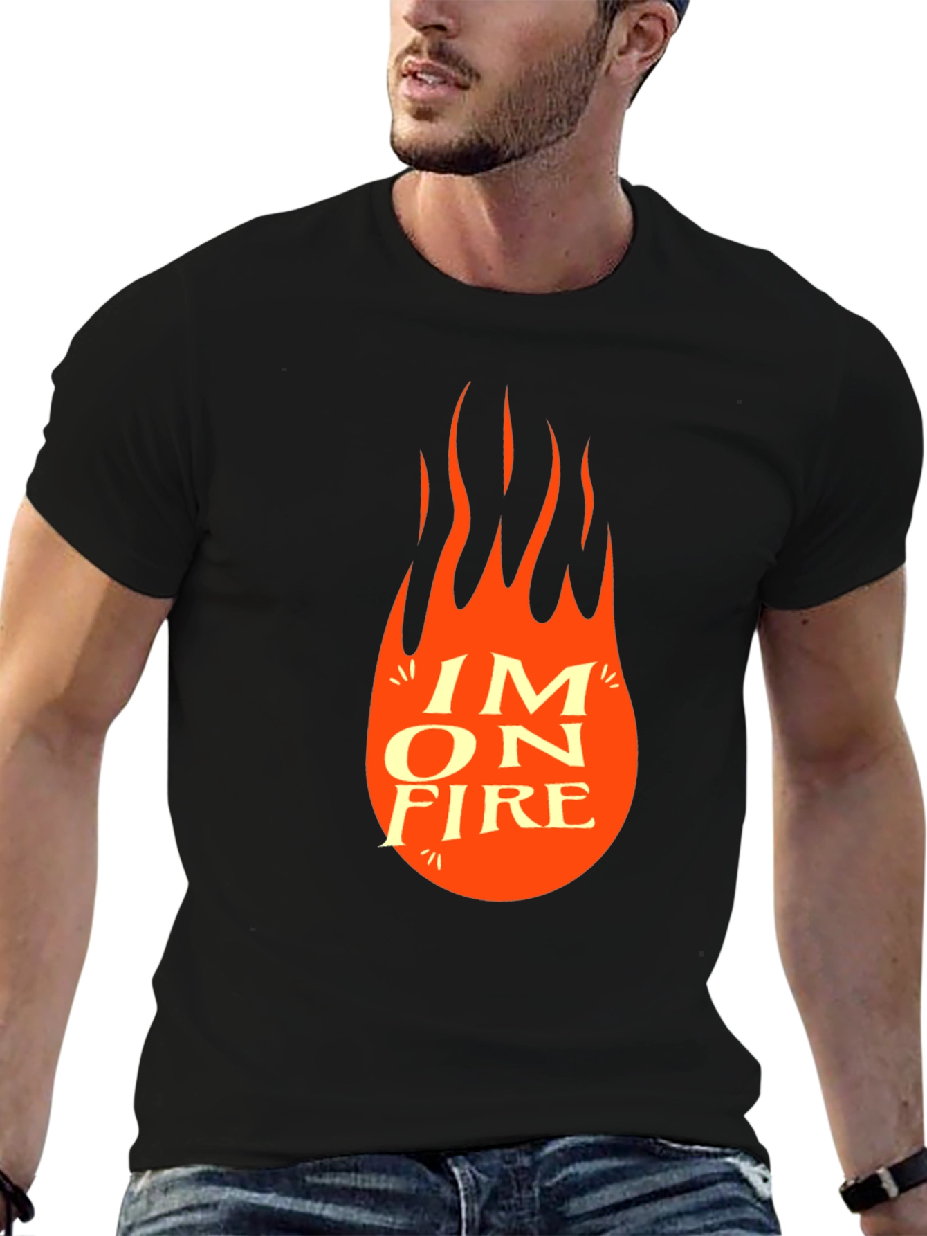 Im on Fire Graphic Tee