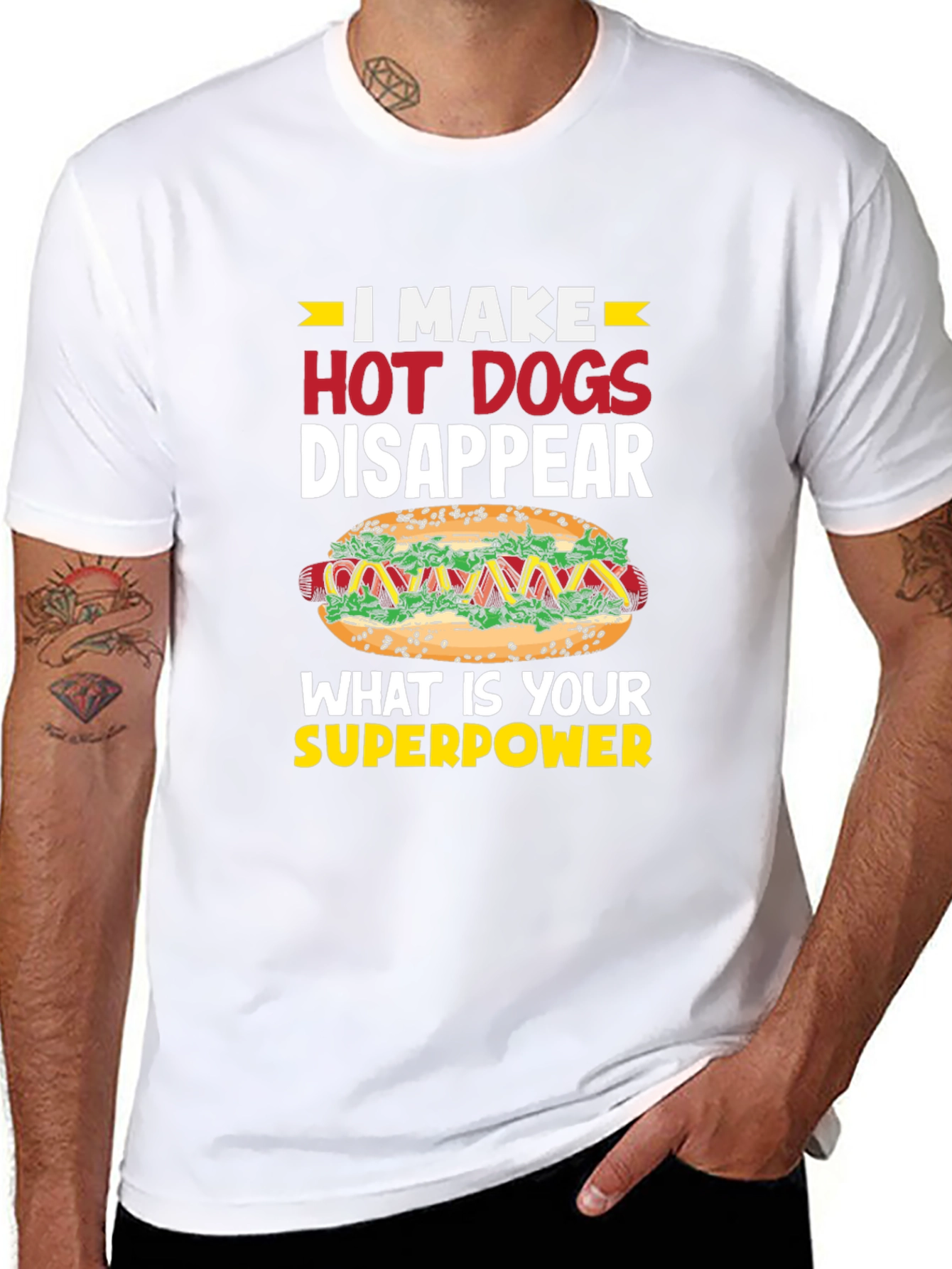 Hot Dog Disappearing Act T-Shirt