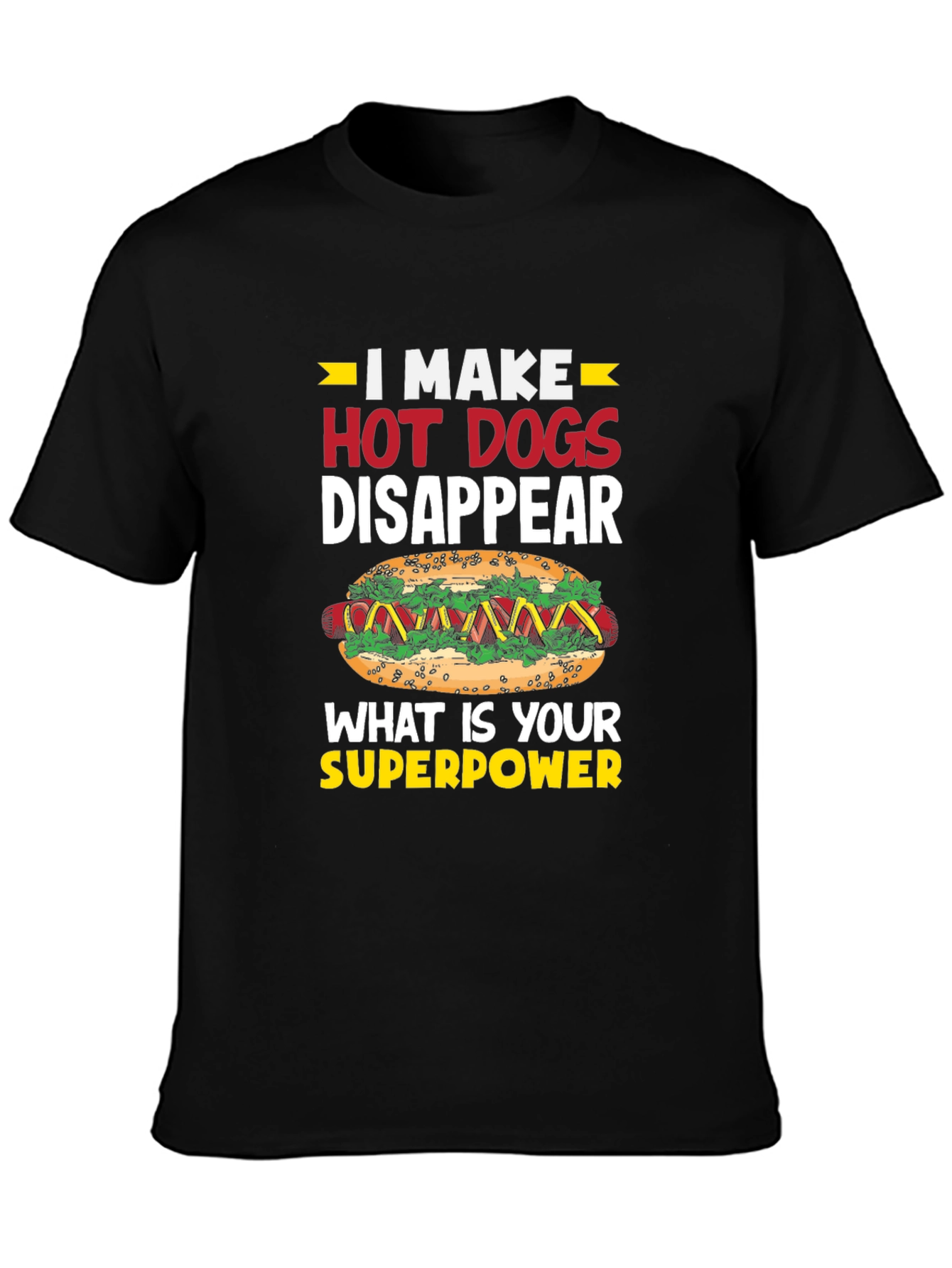 Hot Dog Disappearing Act T-Shirt