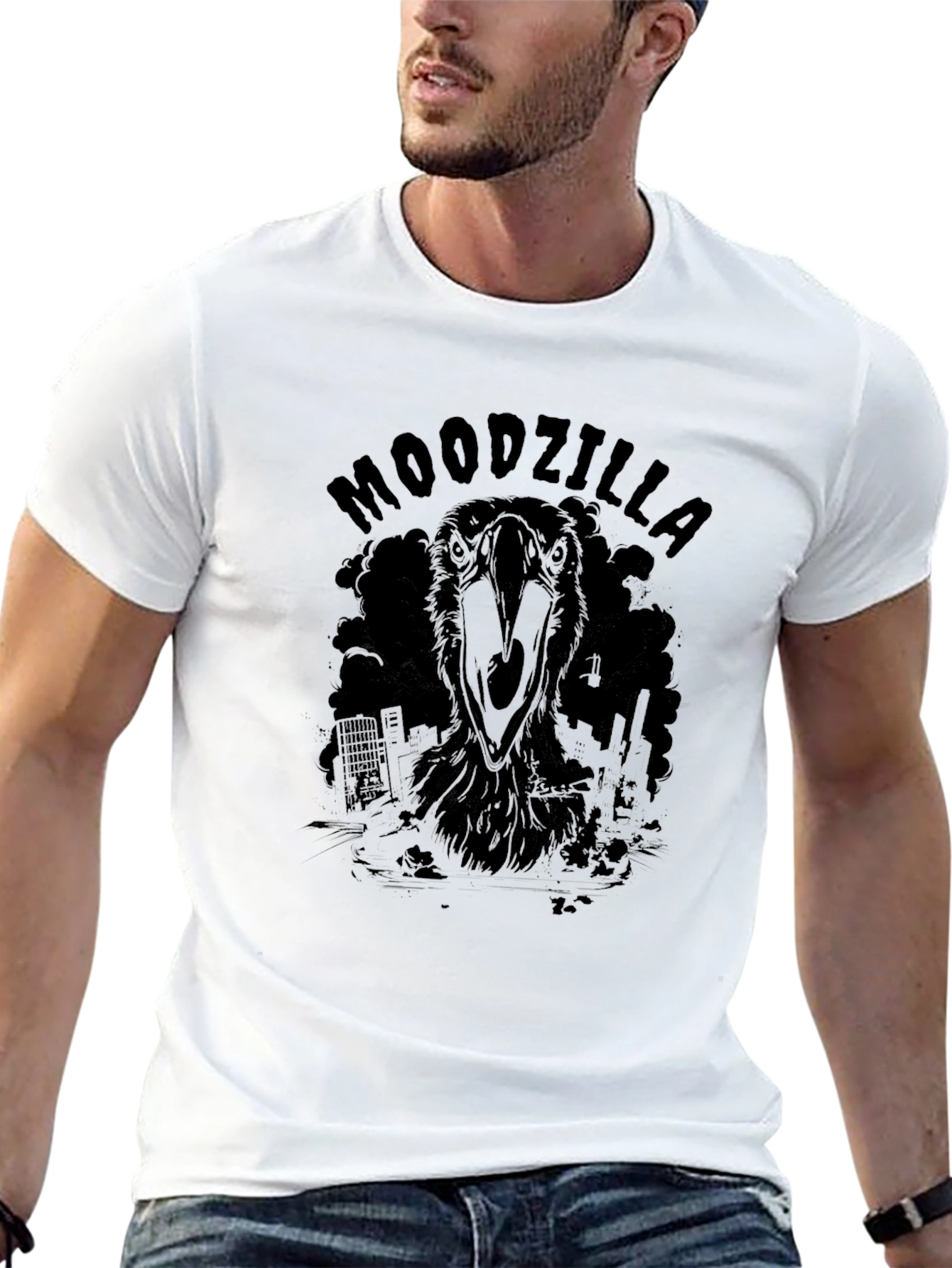 Moodzilla T-Shirt: Monster Graphic Tee