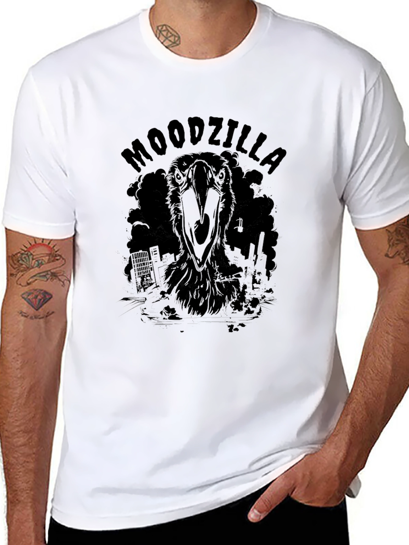 Moodzilla T-Shirt: Monster Graphic Tee