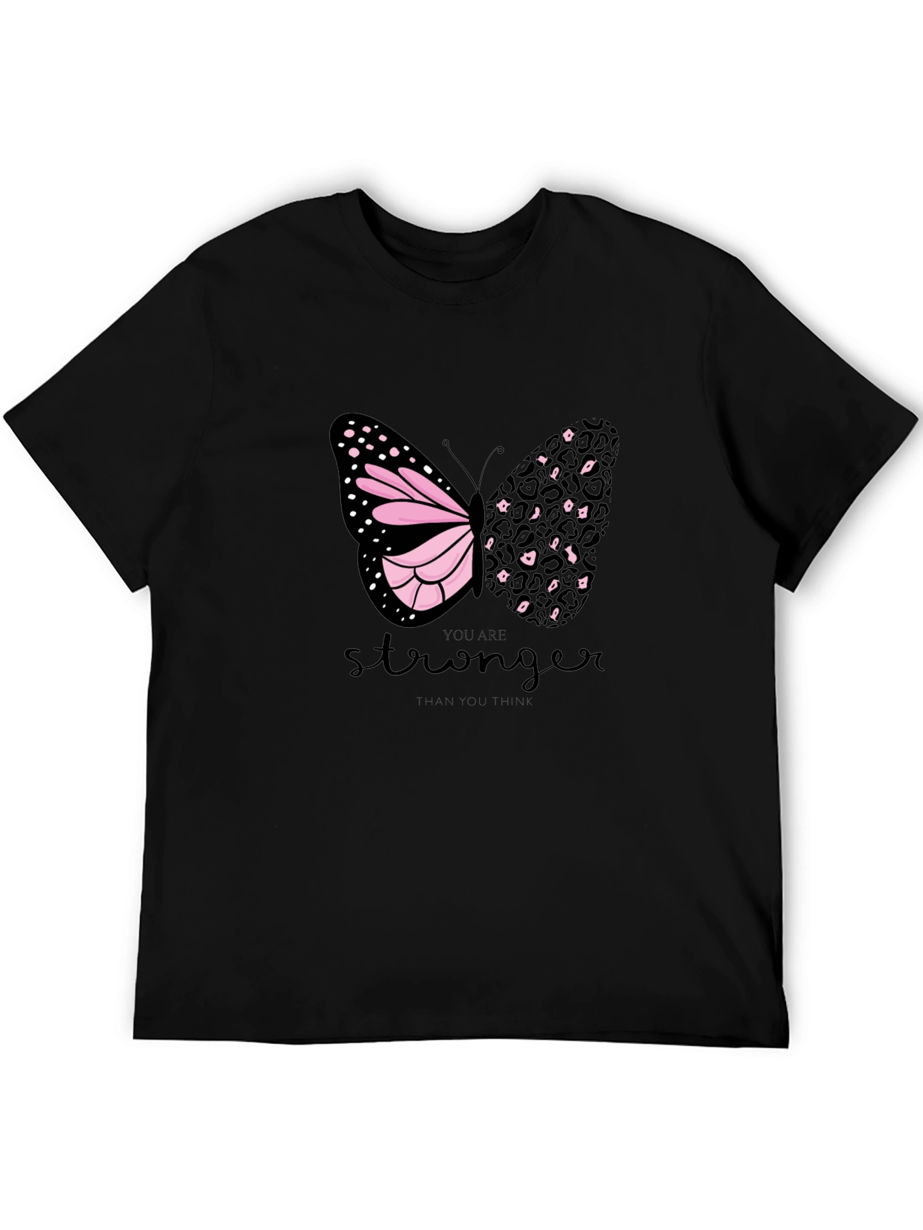 Stronger Than You Think Butterfly Graphic Tee