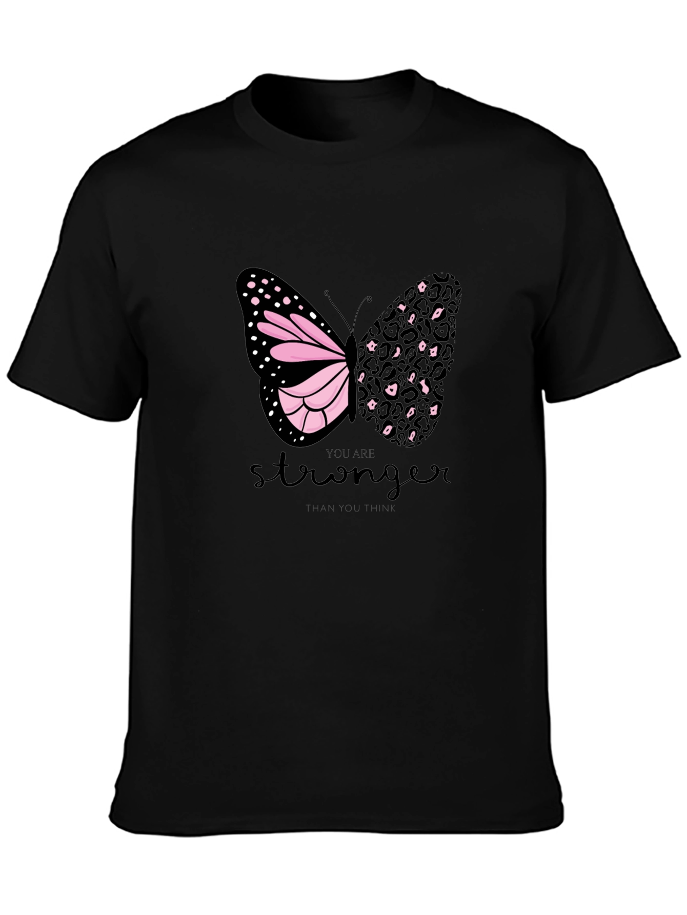 Stronger Than You Think Butterfly Graphic Tee