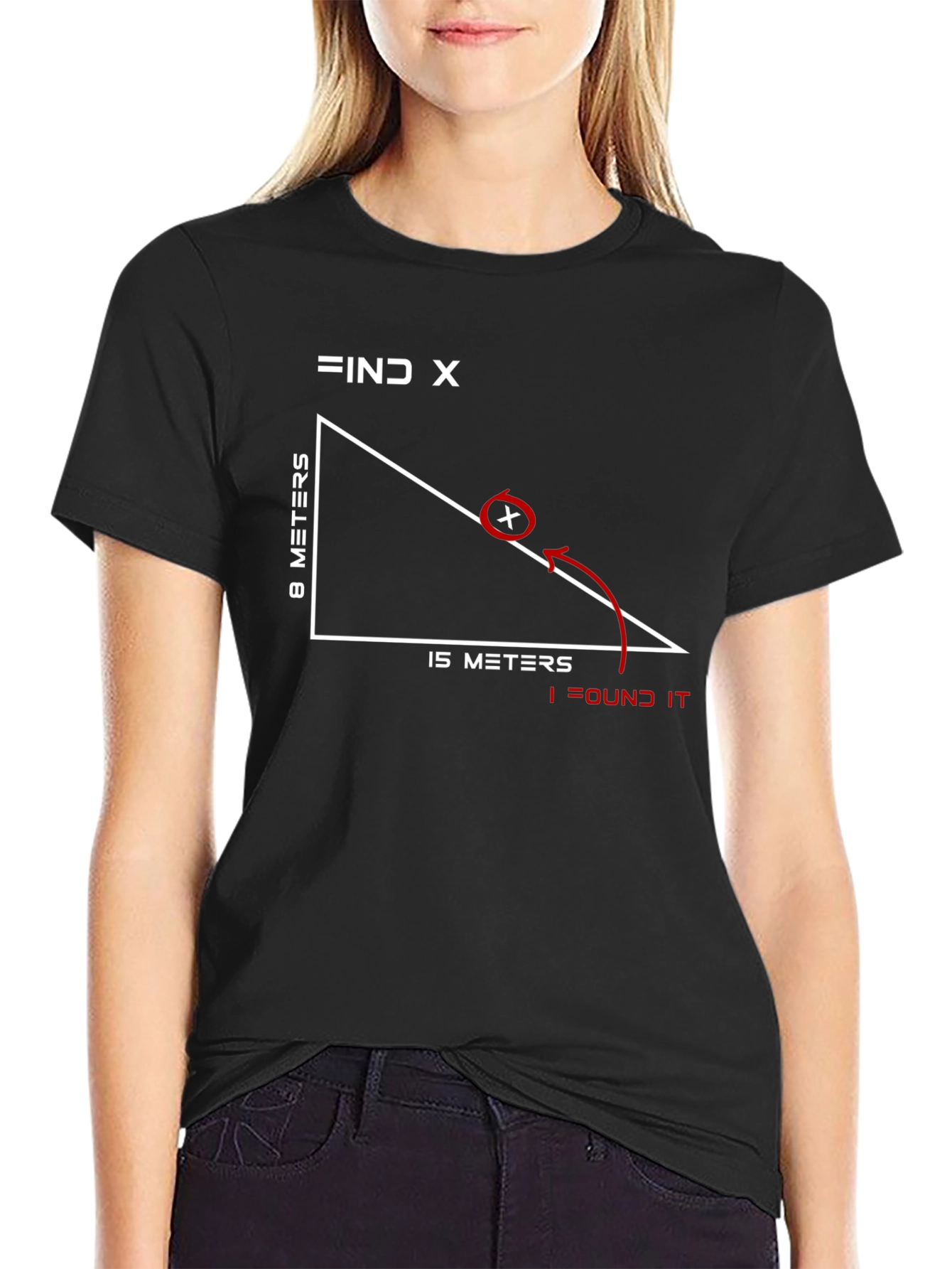Find X Graphic Tee - Funny Math Equation T-Shirt