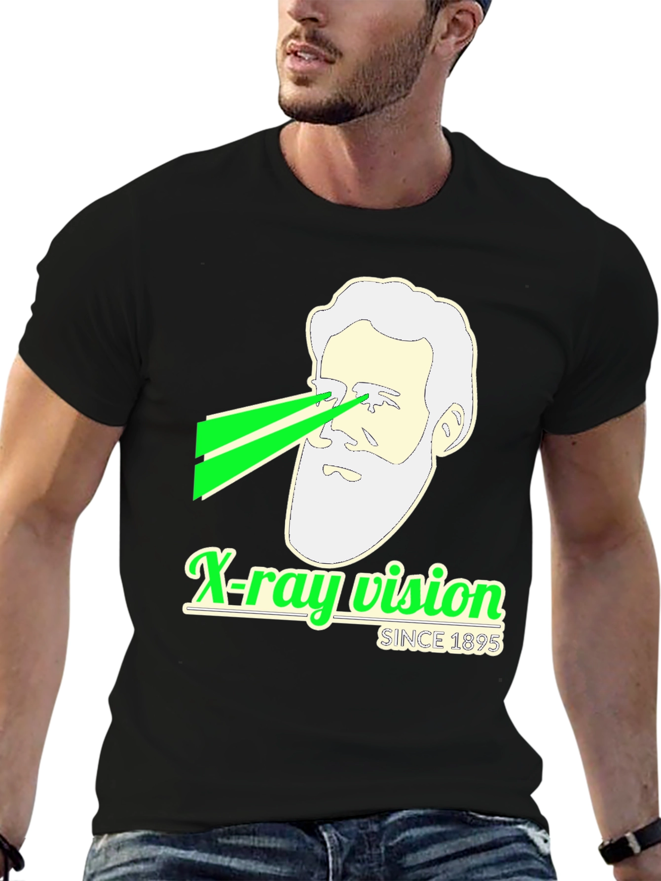 X-Ray Vision Since 1895 Novelty Graphic Tee