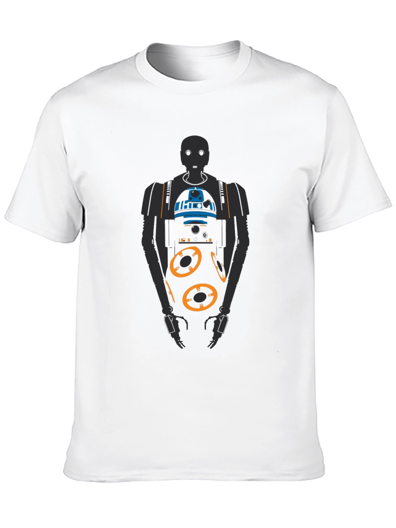 Droid Graphic Tee - Mens Black T-Shirt